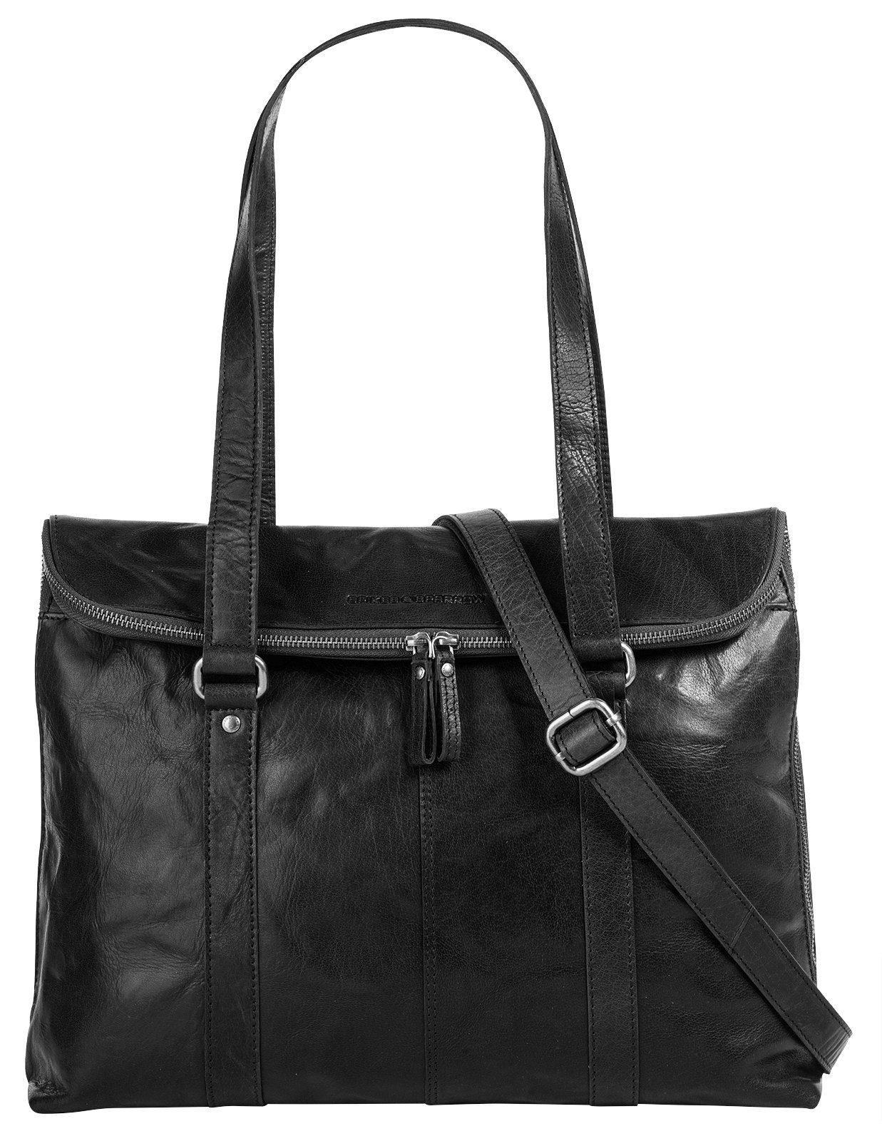 Spikes & Sparrow Shopper, echt Leder