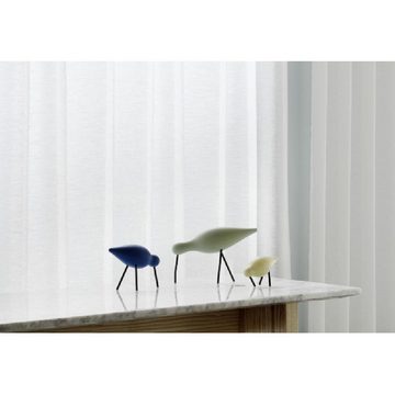 Normann Copenhagen Skulptur Holzvogel Shorebird Light Yellow (Klein)