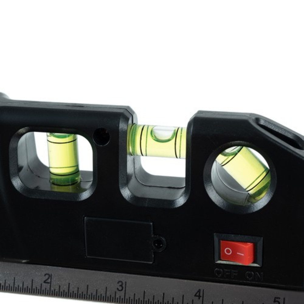 BIGSTREN Laserwasserwaage Wasserwaage Laser Maßband, (Spar-Set, 1 St., Genauheit), Präzise Ausrichtung