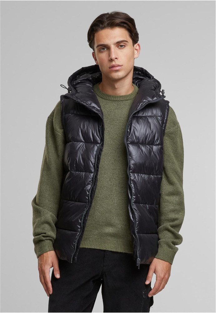 Sweatweste Recycled Hooded Puffer Vest