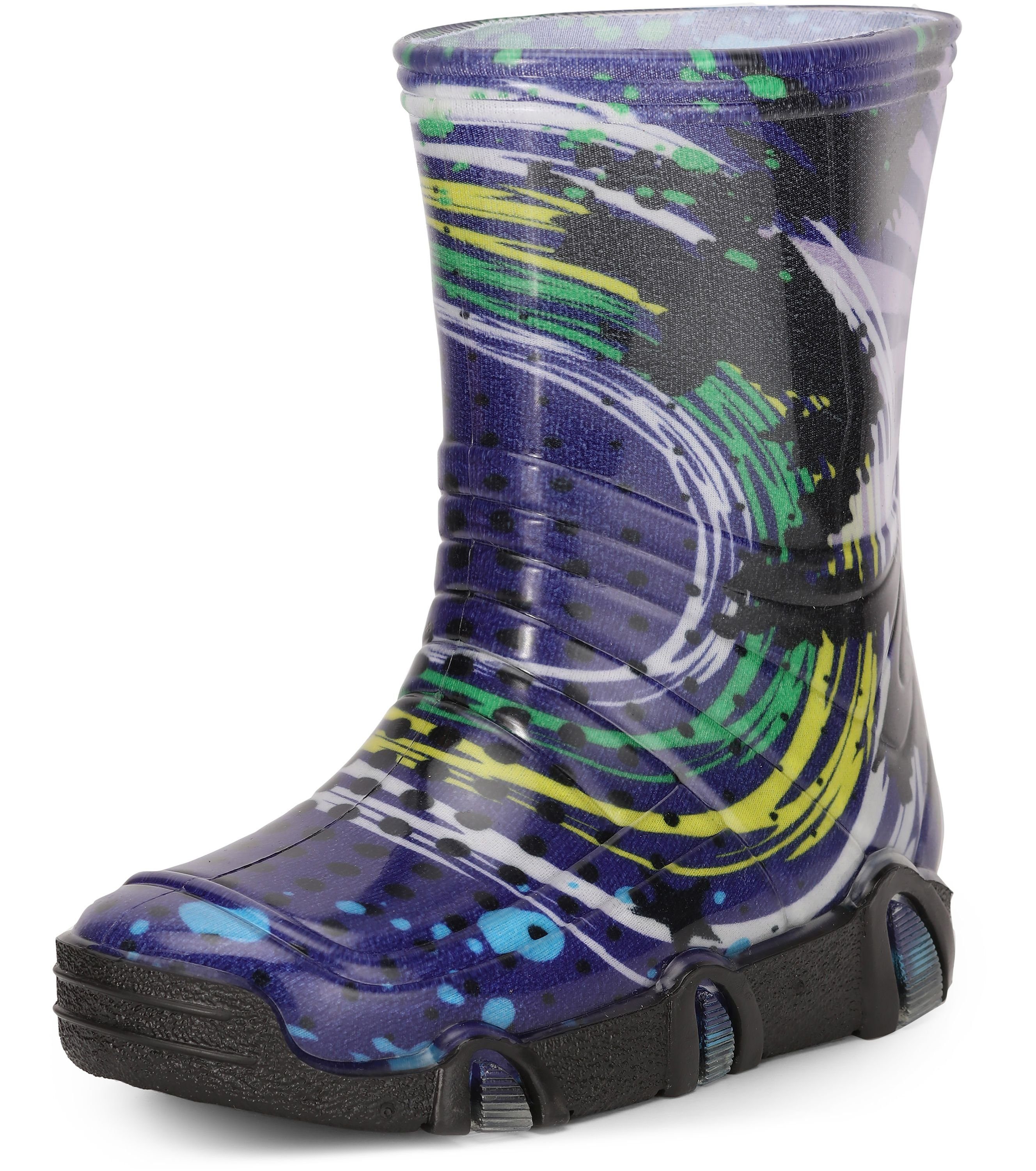 Marineblau Muster-35