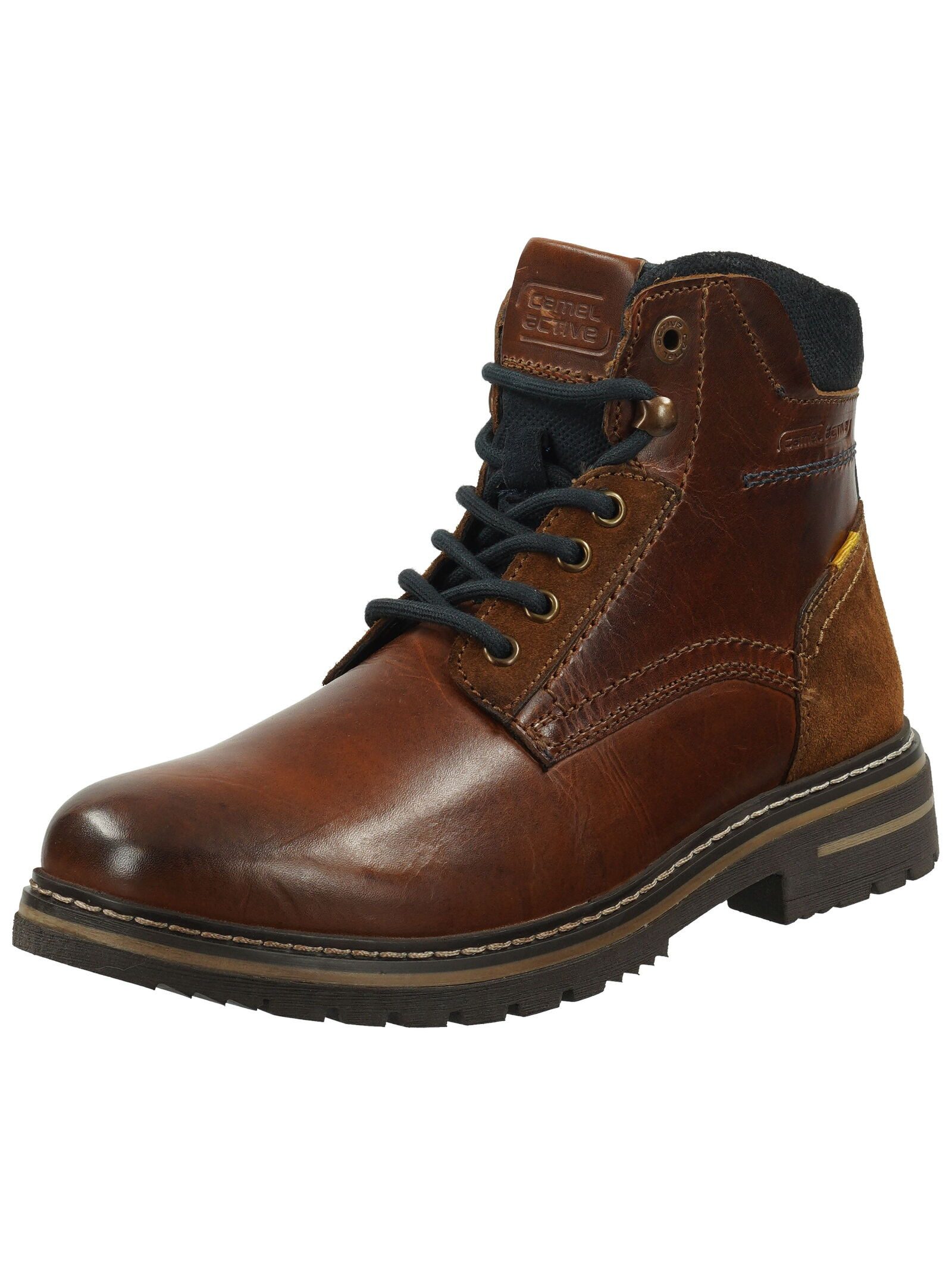 camel active Stiefelette Leder Schnürstiefelette