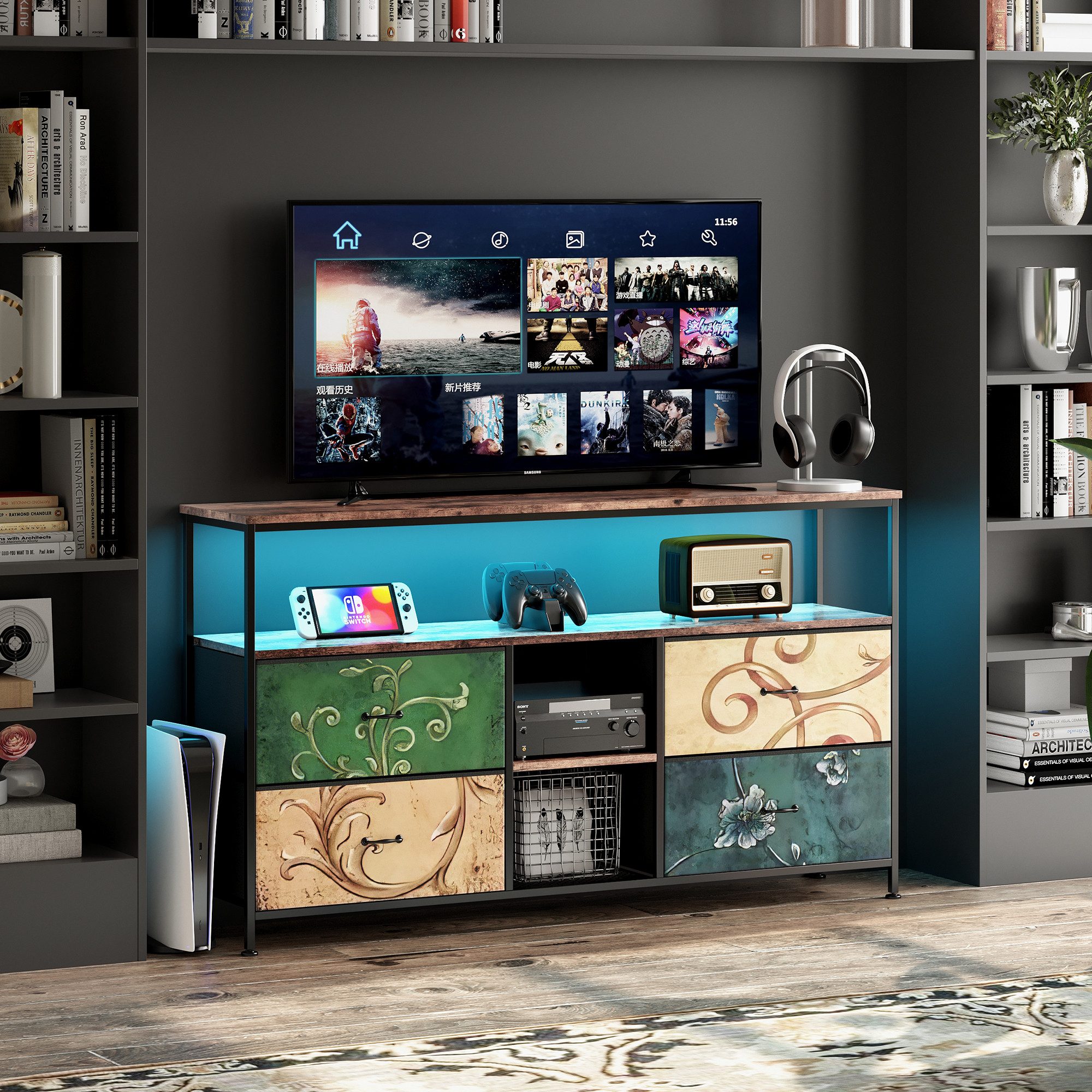 Furnishings Home Sideboard Kommode Ablagetisch LED günstig online kaufen