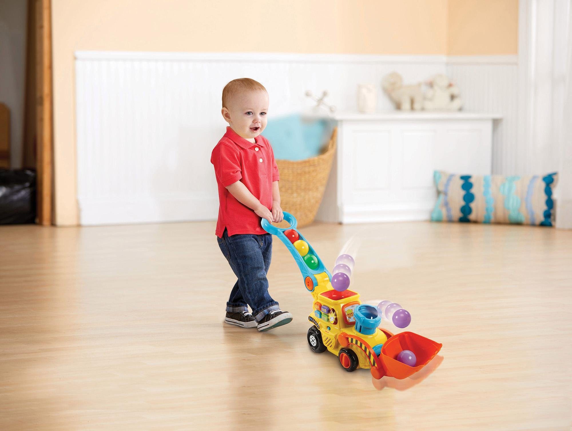 Vtech® Spielzeug-Bagger VTechBaby, Ballspaß Bagger, zum Schieben