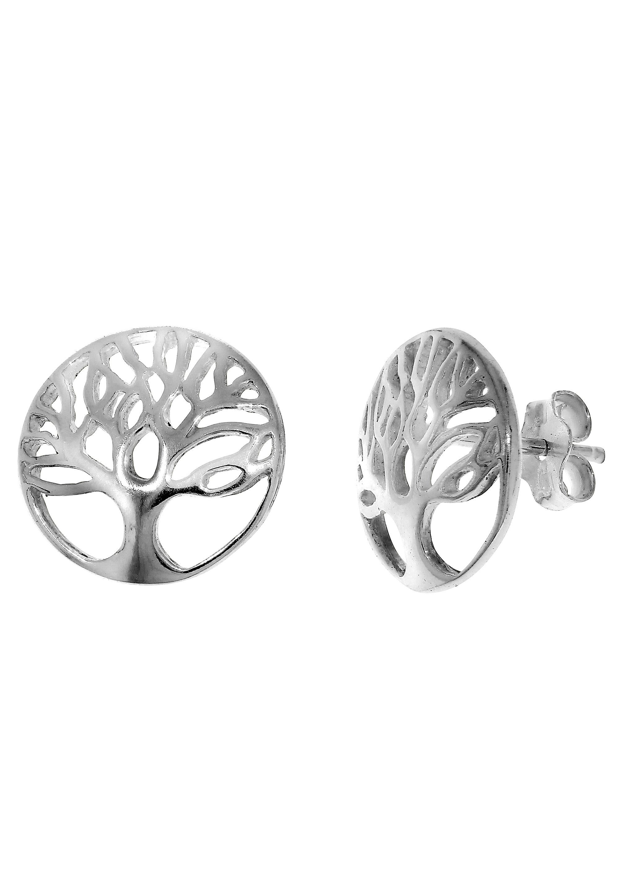 Firetti Paar Ohrstecker Schmuck Geschenk Silber 925 Ohrschmuck Lebensbaum