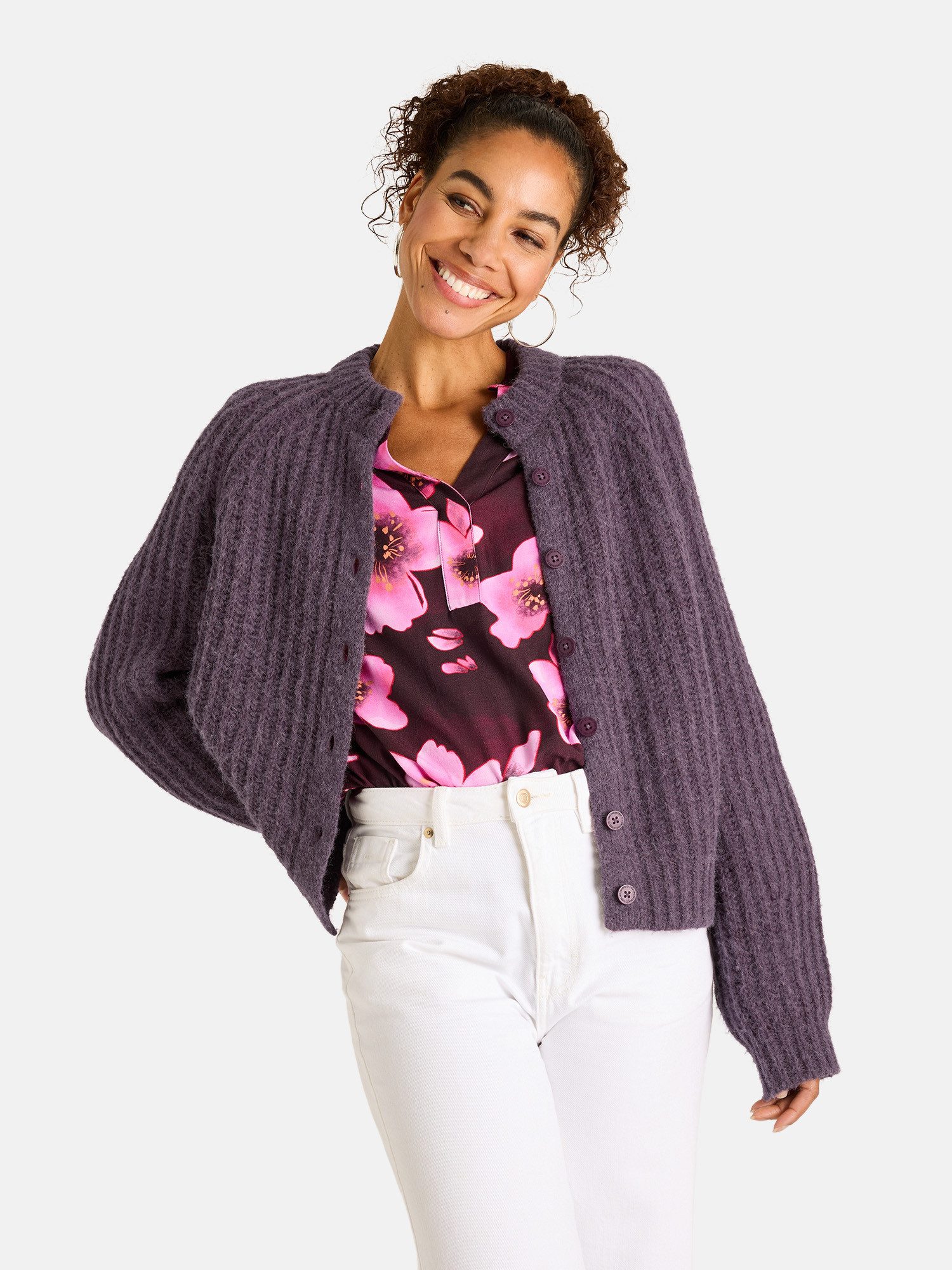 Lieblingsstück Strickjacke MizaL mit Alpakawolle und Wolle