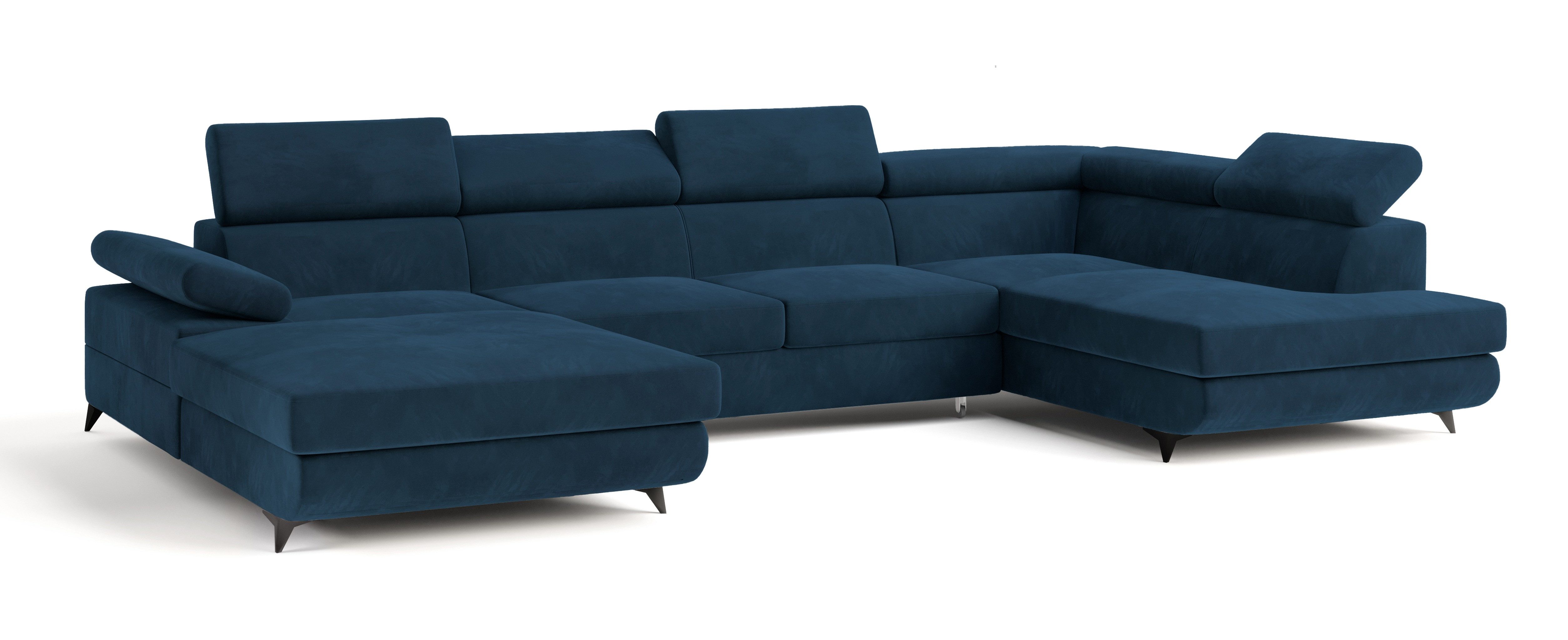 Masseno Ecksofa RUBANO mit Schlaffunktion U-Form, günstig online kaufen