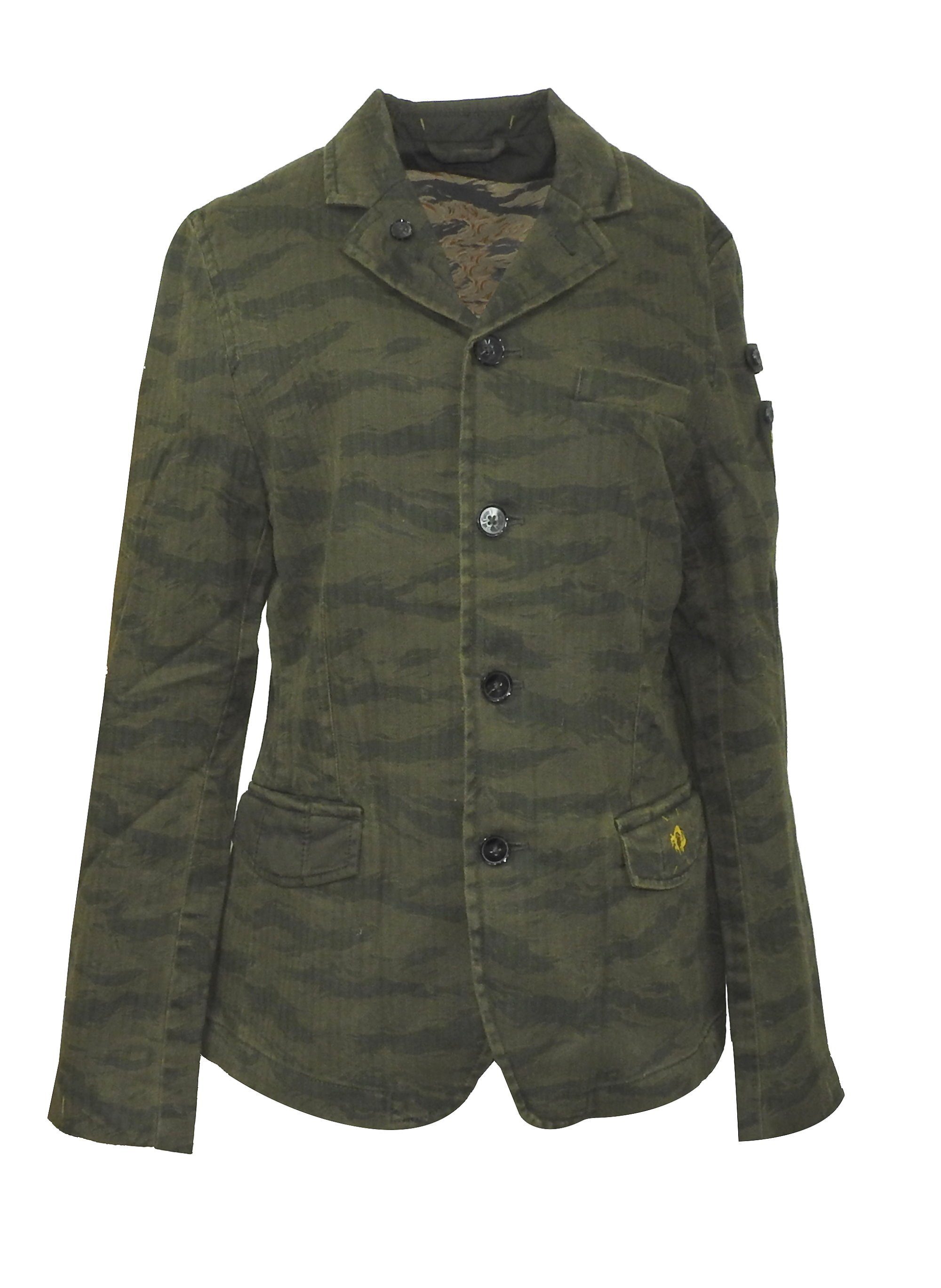 Musterbrand Military-Blazer GREEN Metal Gear Solid Damen Blazer Gr XS Fox  Jacket Jacke Army grün online kaufen | OTTO
