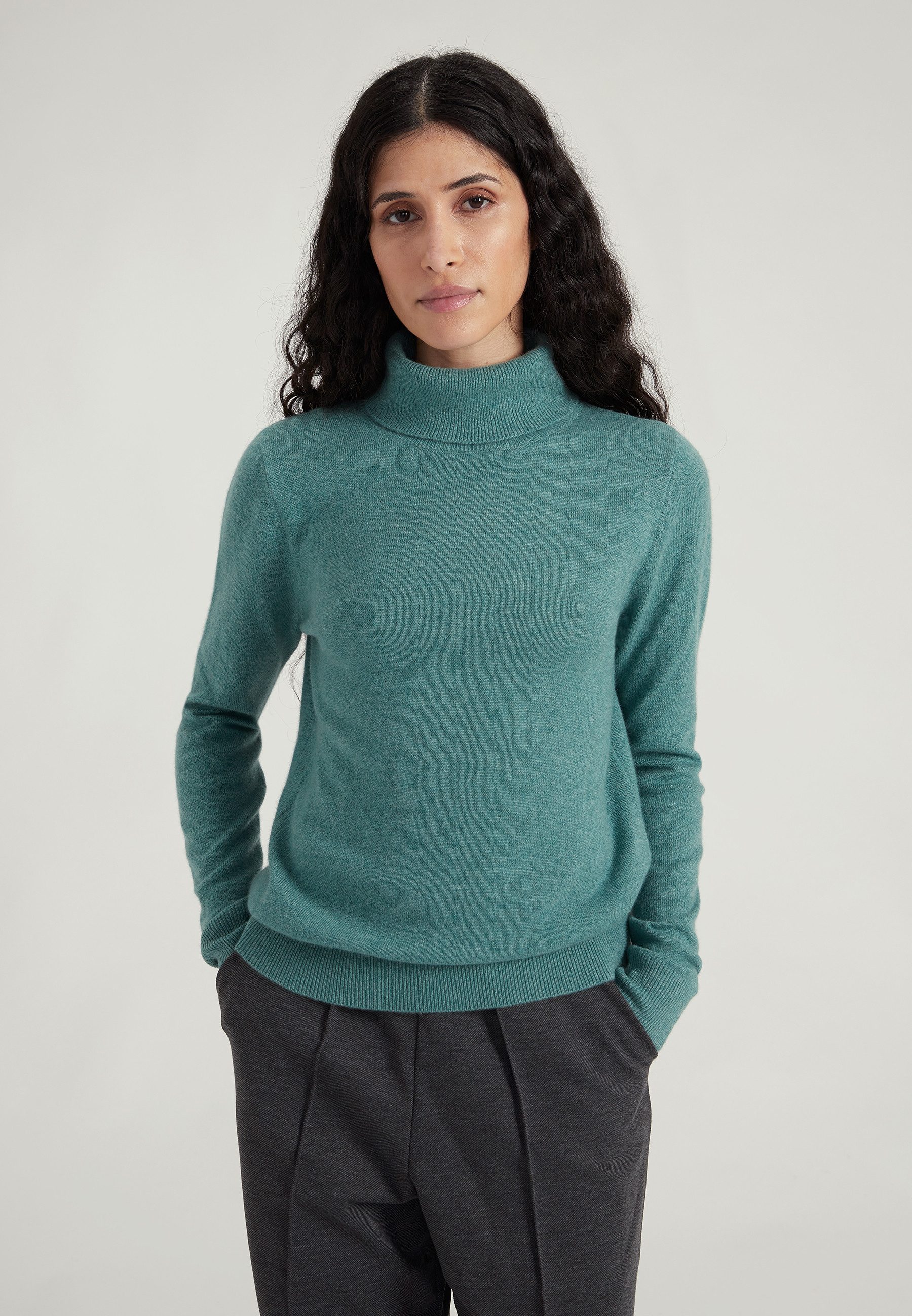 Style & Republic Kaschmirpullover Rollkragenpullover Slim günstig online kaufen