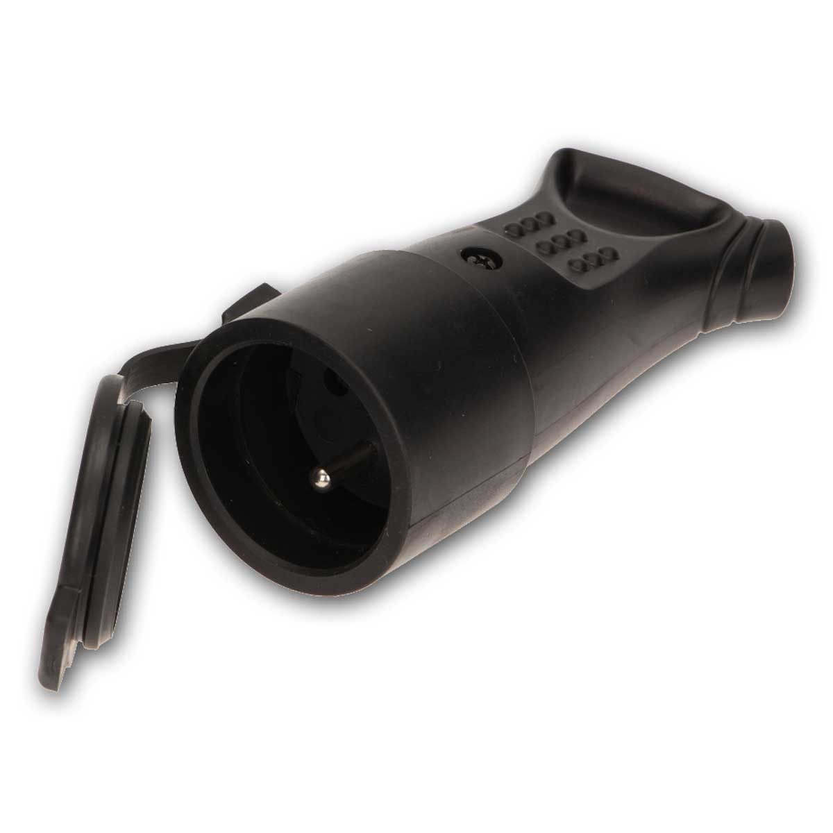 world-trading-net Schuko-Kupplung Kupplung French-Schutzkon.16A, IP44,Handgr. E-Type