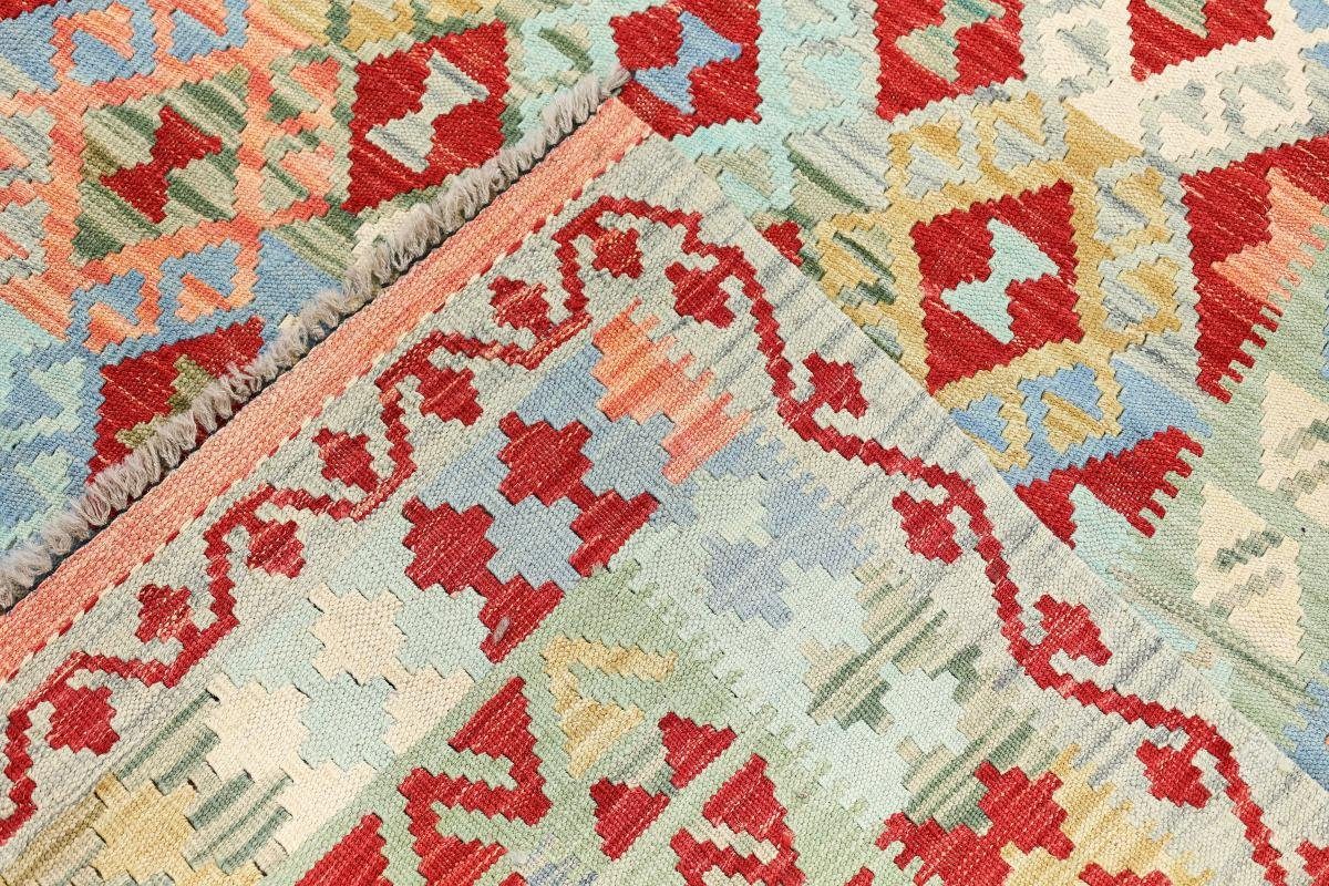 Orientteppich Kelim Afghan Orientteppich, rechteckig, Nain 3 Trading, mm 128x188 Handgewebter Höhe