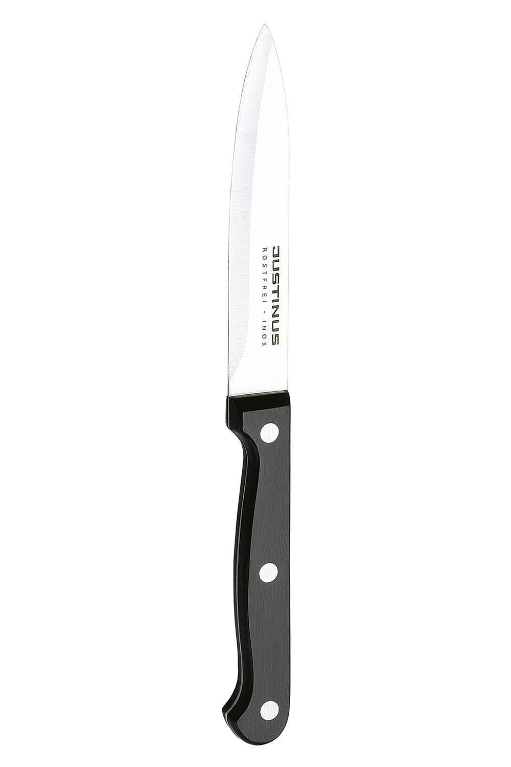 Justinus Allzweckmesser mit vernietetem Griff aus Bakelit 4er Set