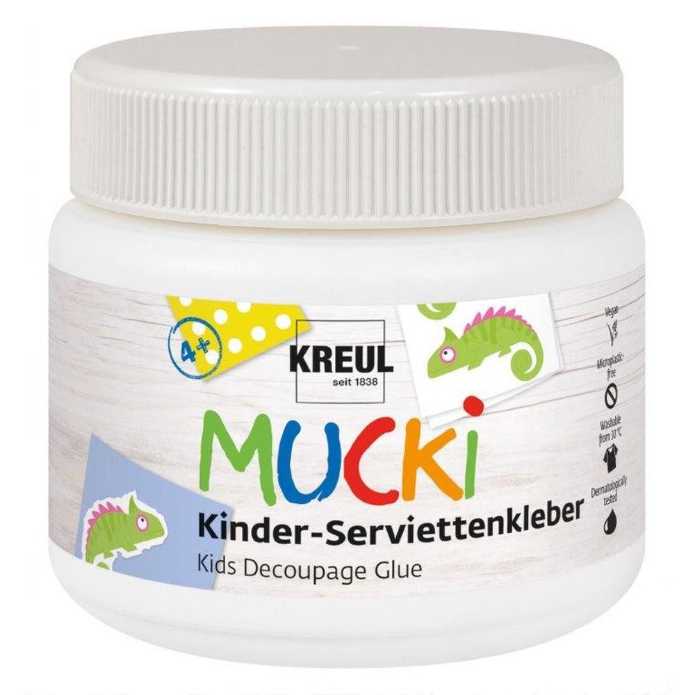 C. KREUL Klebeband KREUL Serviettenkleber MUCKI für Kinder 158g/150ml