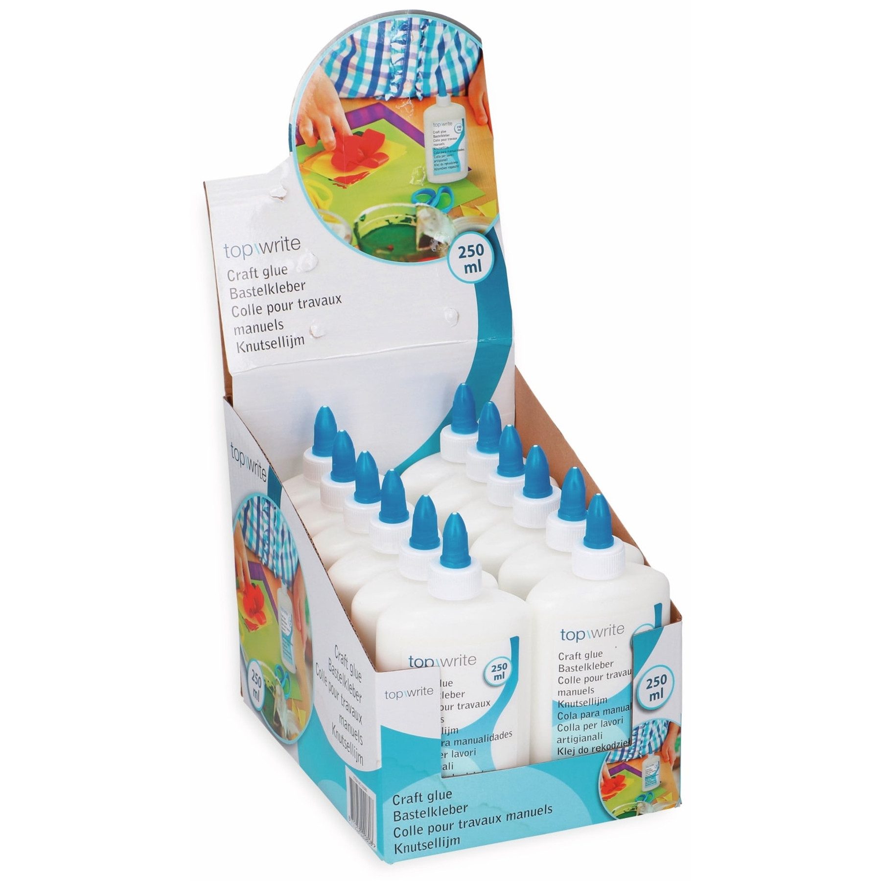 Klebeband TOPWRITE Bastelkleber 250 ml