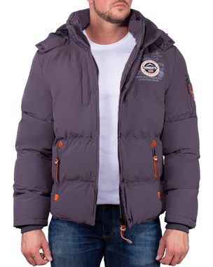 Geographical Norway Winterjacke Herren Outdoor Jacke baverveine (1-St) mit Kapuze