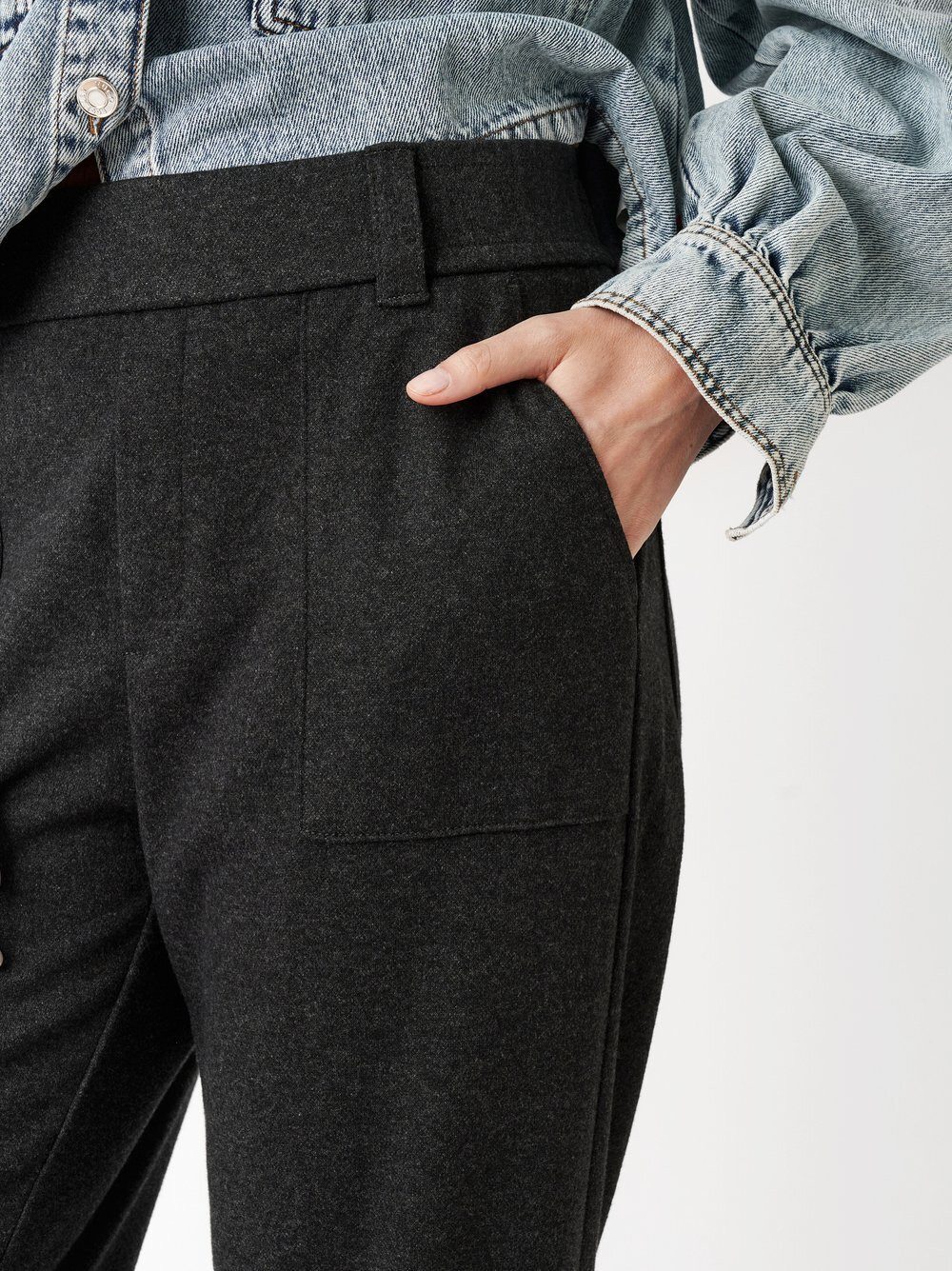 ROSNER Boyfriend-Hose Mara_406 (1-tlg) aus softem Jersey