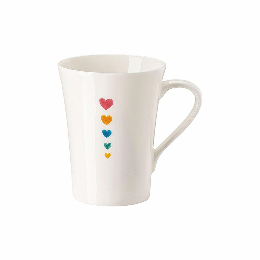 Hutschenreuther Becher My Mug Collection Love - Small hearts, 400 ml, Bone China