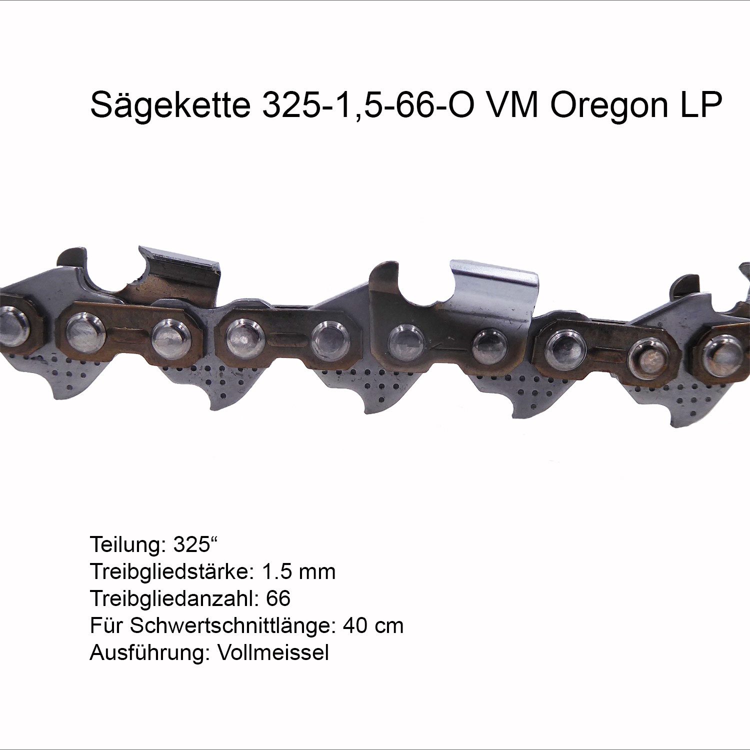 Oregon Ersatzkette Oregon Sägekette PowerCut 325 1.5 mm 66 TG VM - 21LPX