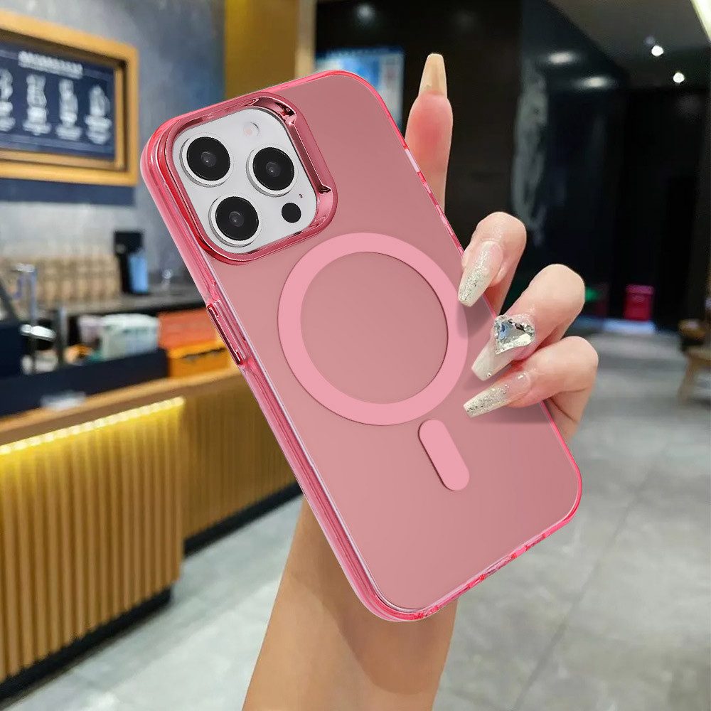 FITSU Handyhülle Schutzhülle für Apple iPhone Hülle Case MagSafe kompatible Handyhülle, Hülle für Apple iPhone 16 Pro Max, 16 Pro, 16, 15 Pro, 15, 14, 13 Case