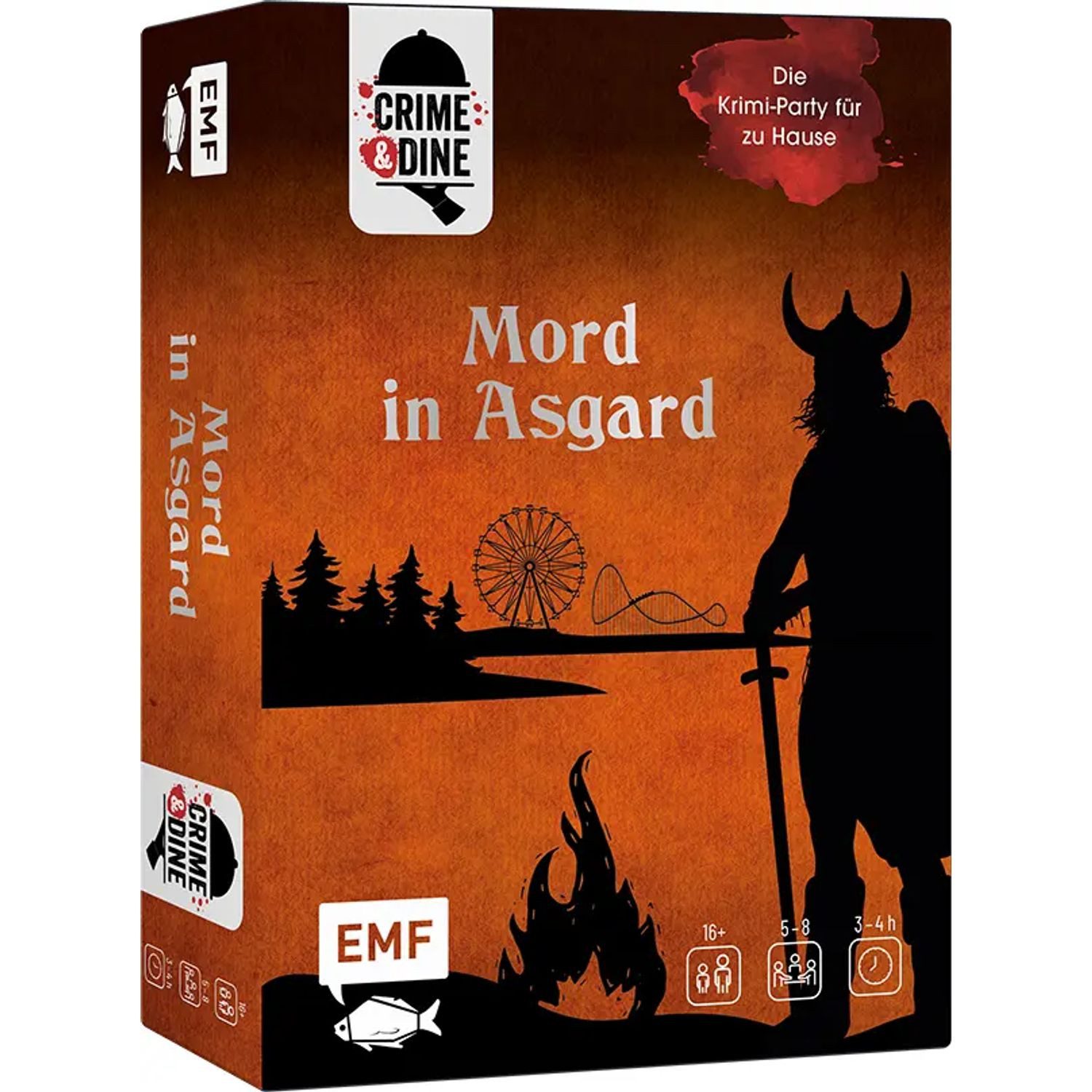 Spiel Crime & Dine - Das Krimi-Dinner-Set: Mord in Asgard
