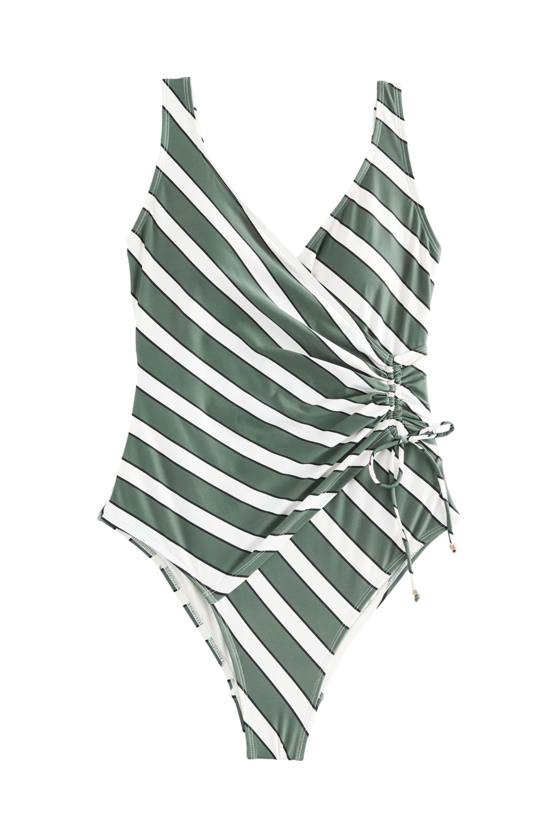 Green/Cream Stripe