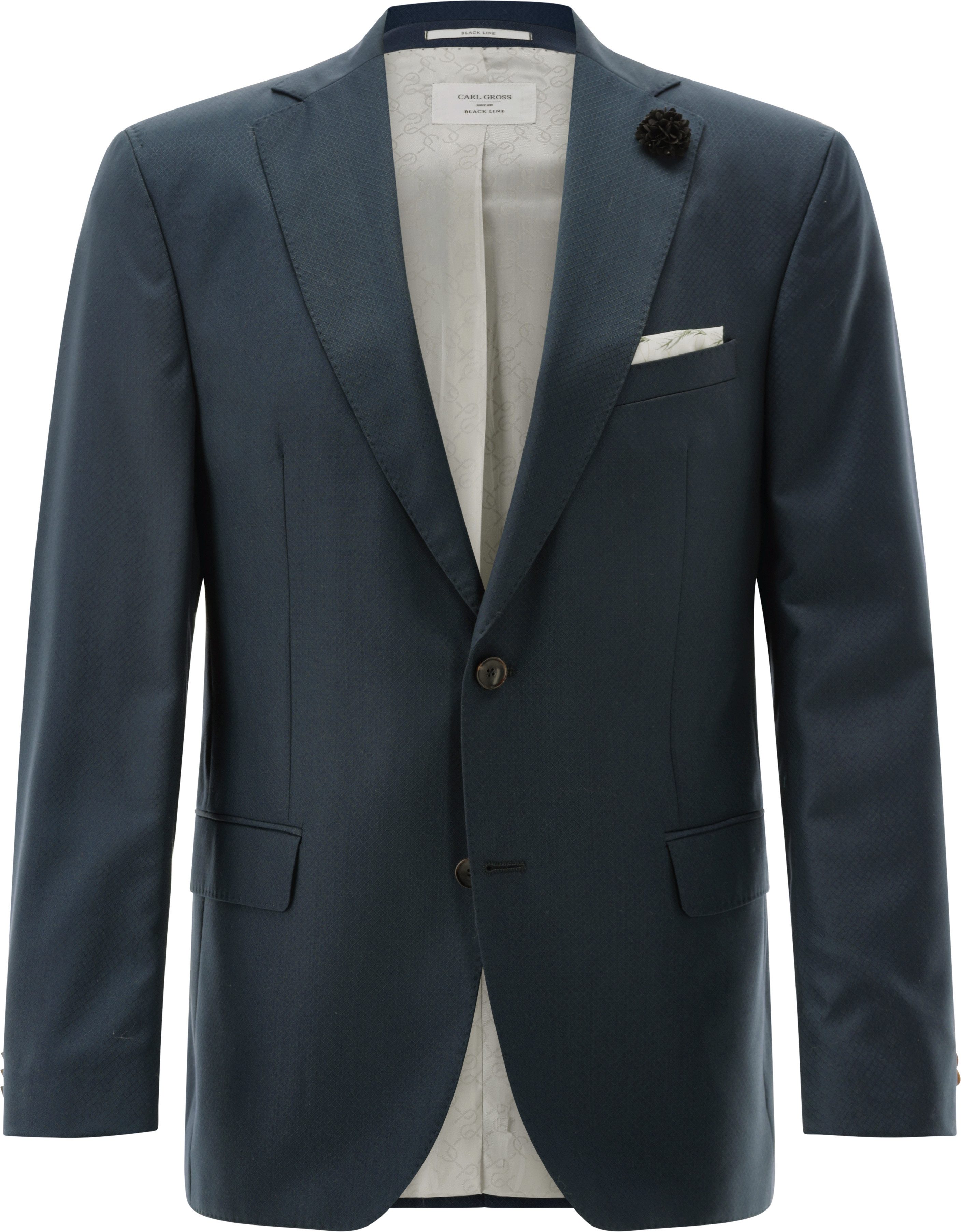 Carl Gross Sakko CG Theo – Modern Fit Aus Wollmix, Mit Pattentaschen & Winkelfacon, Perfekt Für Business & Freizeit