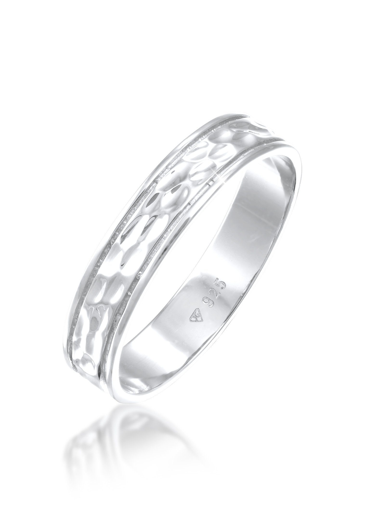Elli Premium Partnerring Trauring Ehering Freundschaft Kunstvoll 925 Sterling Silber
