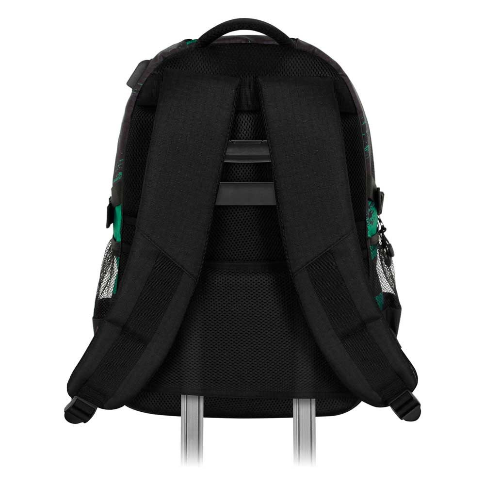 Karactermania Laptoprucksack Demon Slayer großer Running Rucksack Tagesrucksack Alltagsrucksack, USB-Anschluss für elektronische Geräte