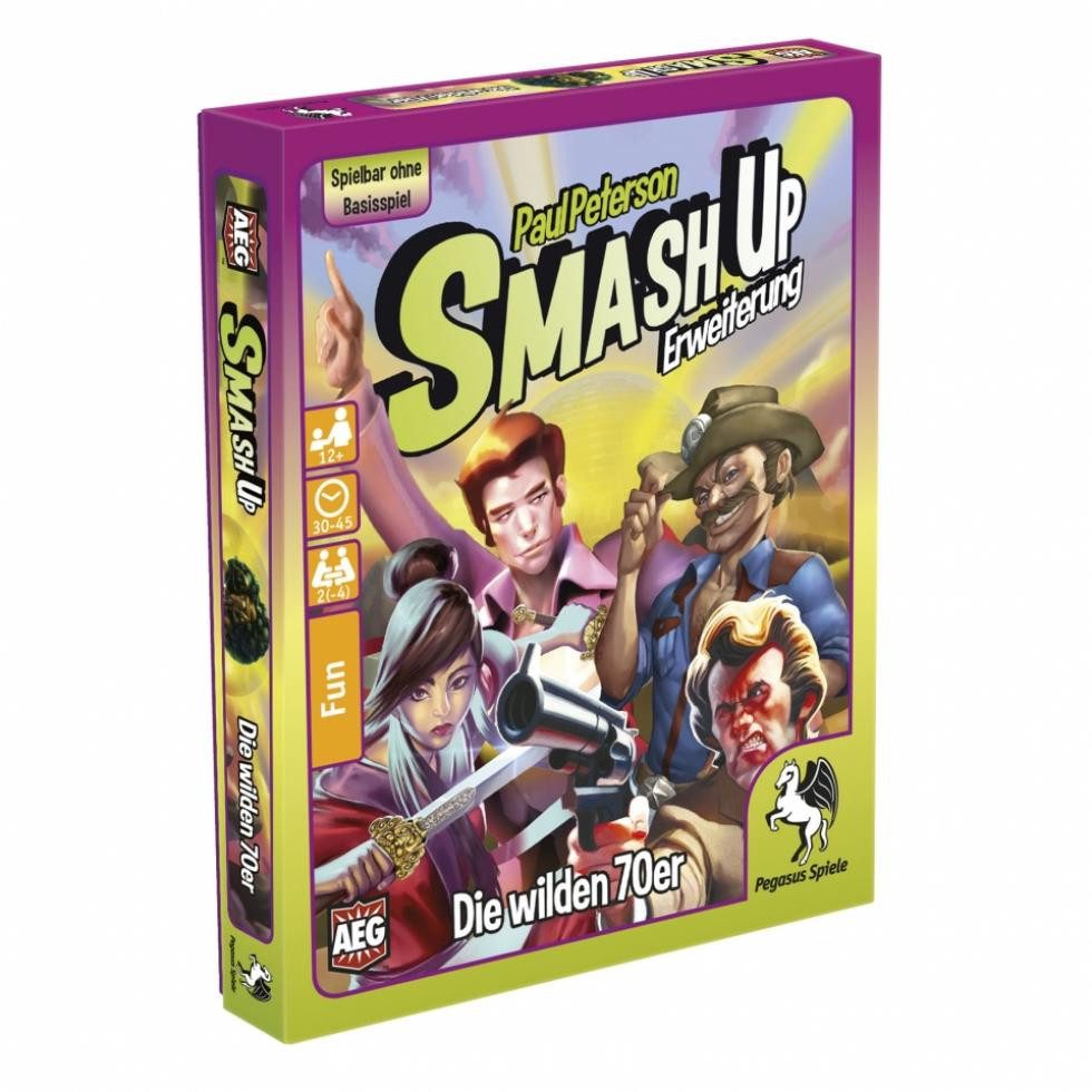 Pegasus Spiele Spiel, Smash Up - Die wilden 70er - deutsch