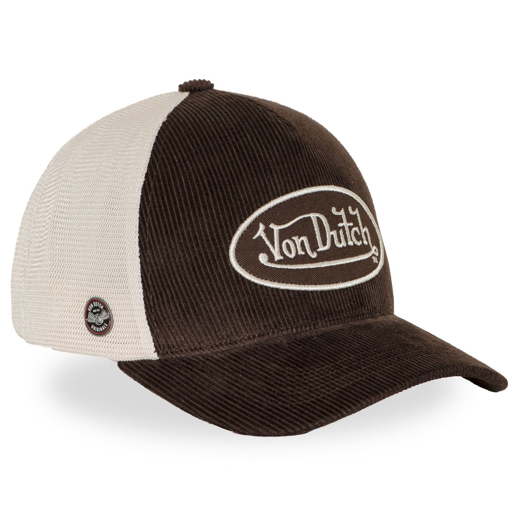 Von Dutch Trucker Cap Von Dutch Originals Trucker Cap - CALIFORNIA Twill Embroidery (Basecap, Basecap, Meshcap, Trucker Kappe)