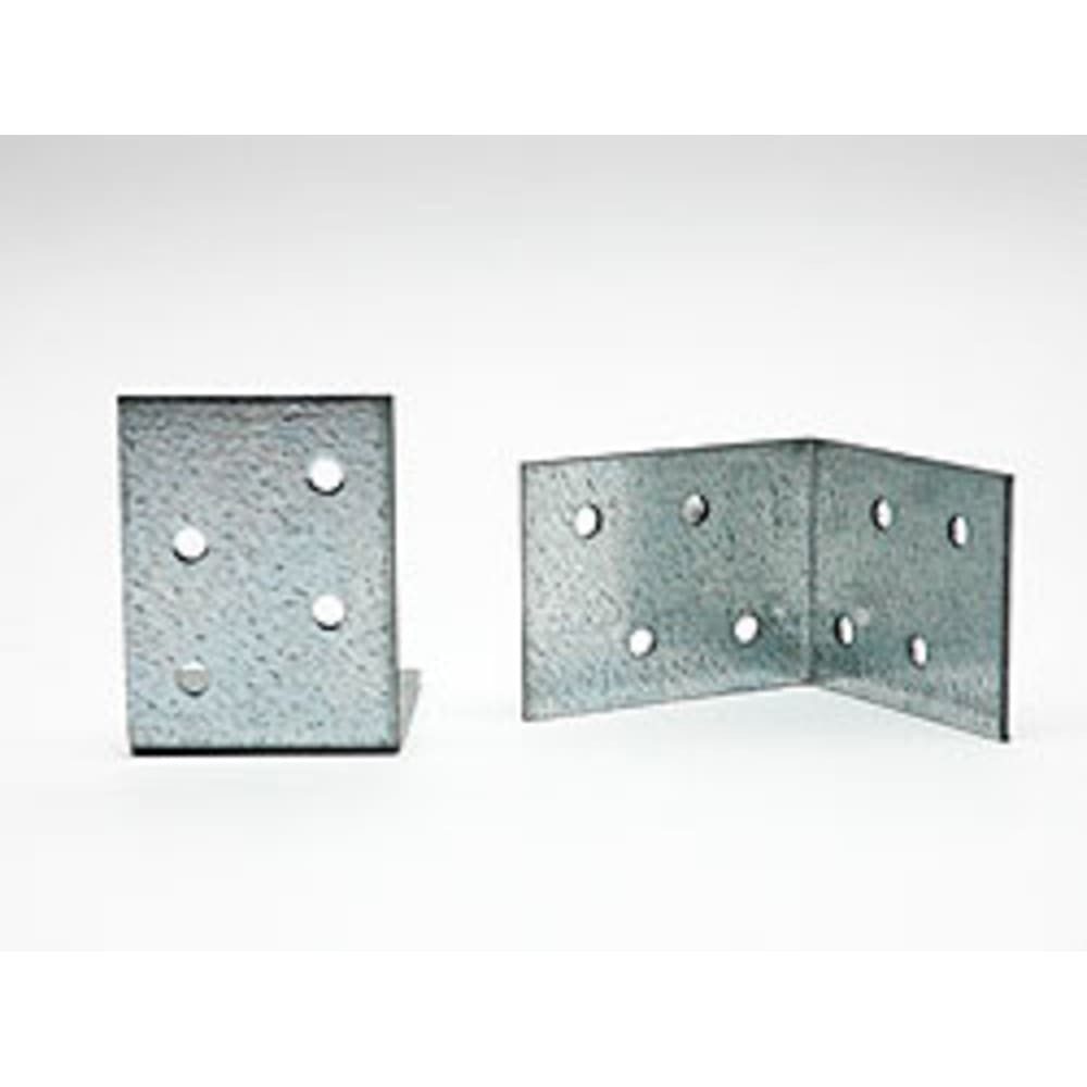 Möbelbeschlag Winkel aus Metall, 50 x 50 x 40mm, verzinkt, 2 mm Dicke