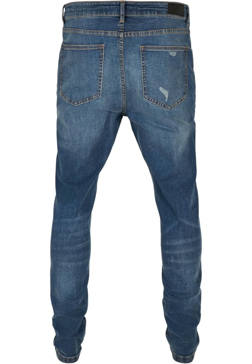 URBAN CLASSICS Funktionshose Heavy Destroyed Slim Fit Jeans