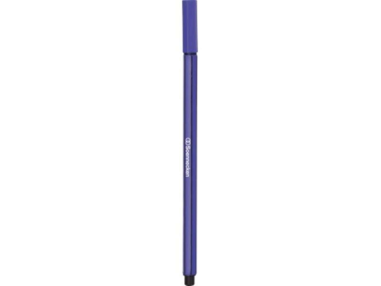 Soennecken Fineliner Soennecken Fineliner 3614 0,4mm metallgefasste Spitze blau