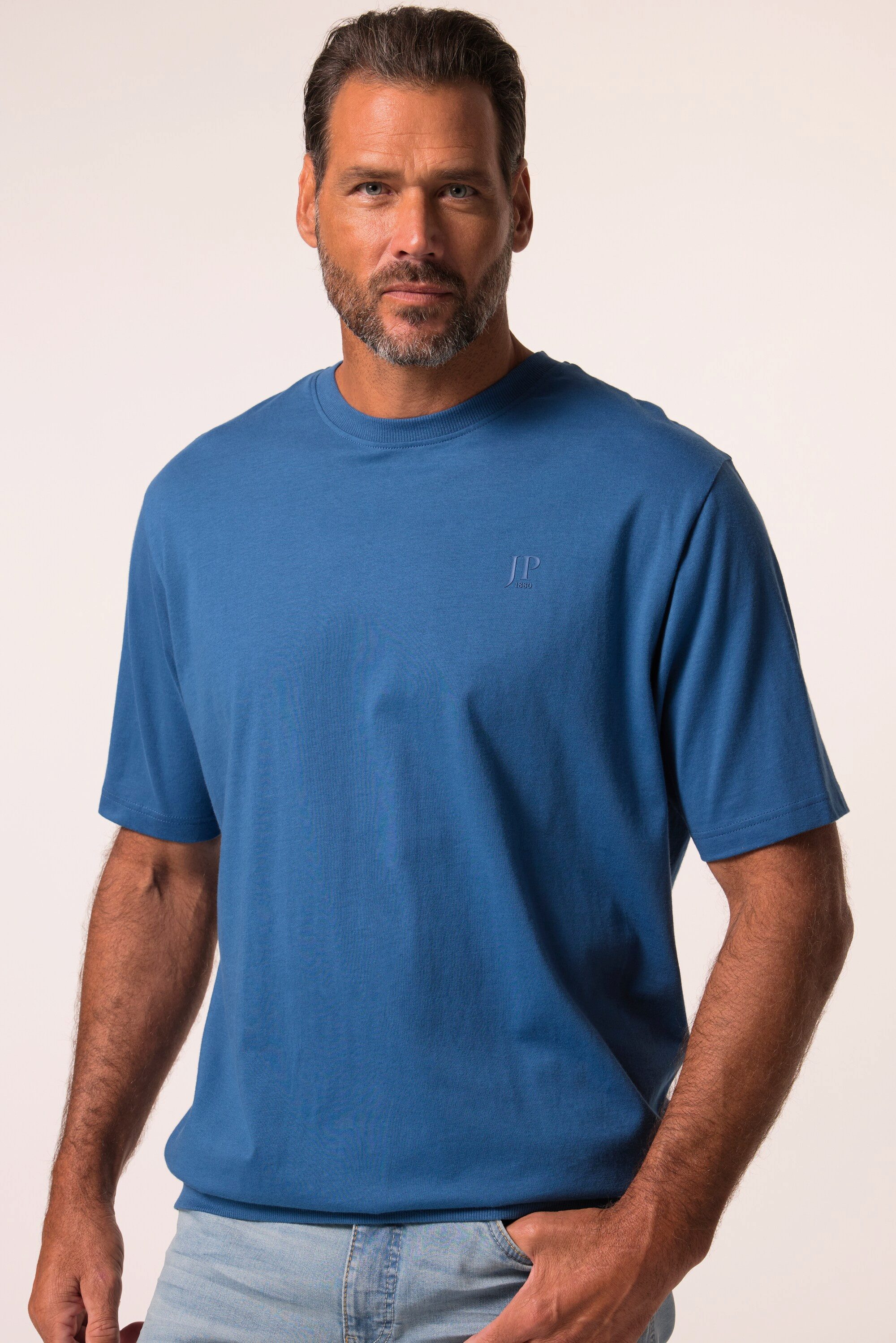 JP1880 T-Shirt T-Shirt Bauchfit Basic Halbarm günstig online kaufen