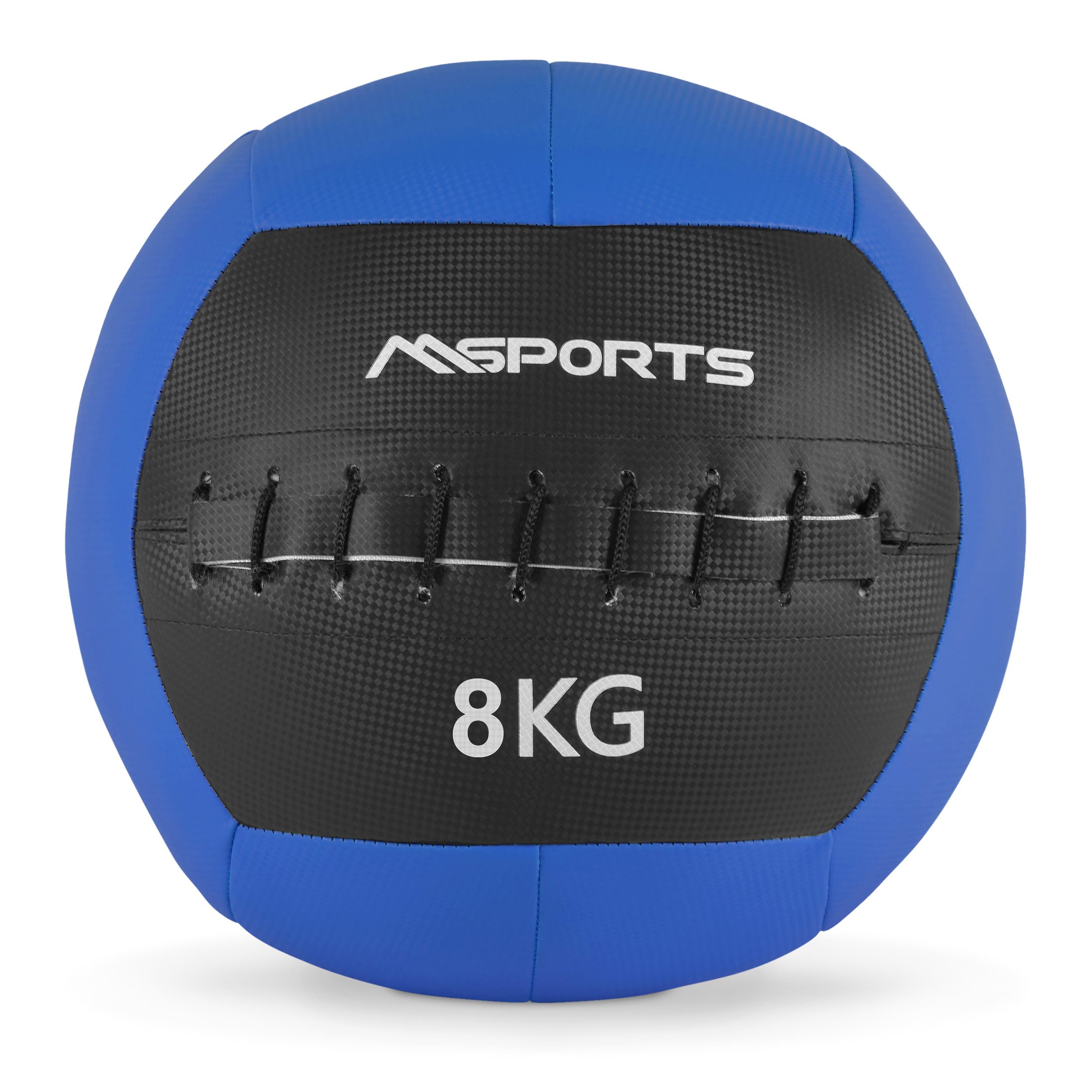 MSports® Medizinball Wall-Ball Premium Gewichtsball 2 - 10 kg in verschiedenen Farben