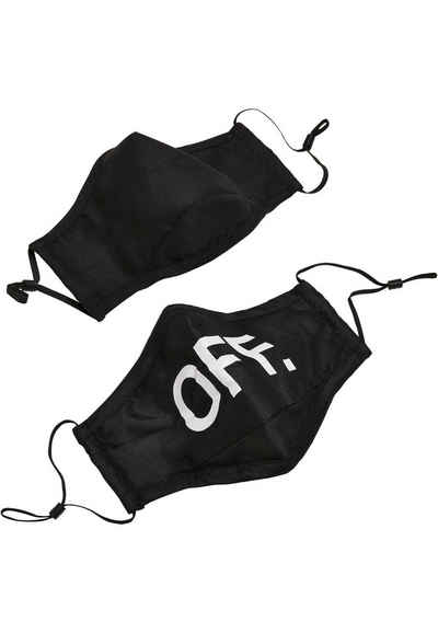 MisterTee Mund-Nasen-Maske Unisex Face Mask OFF 2-Pack