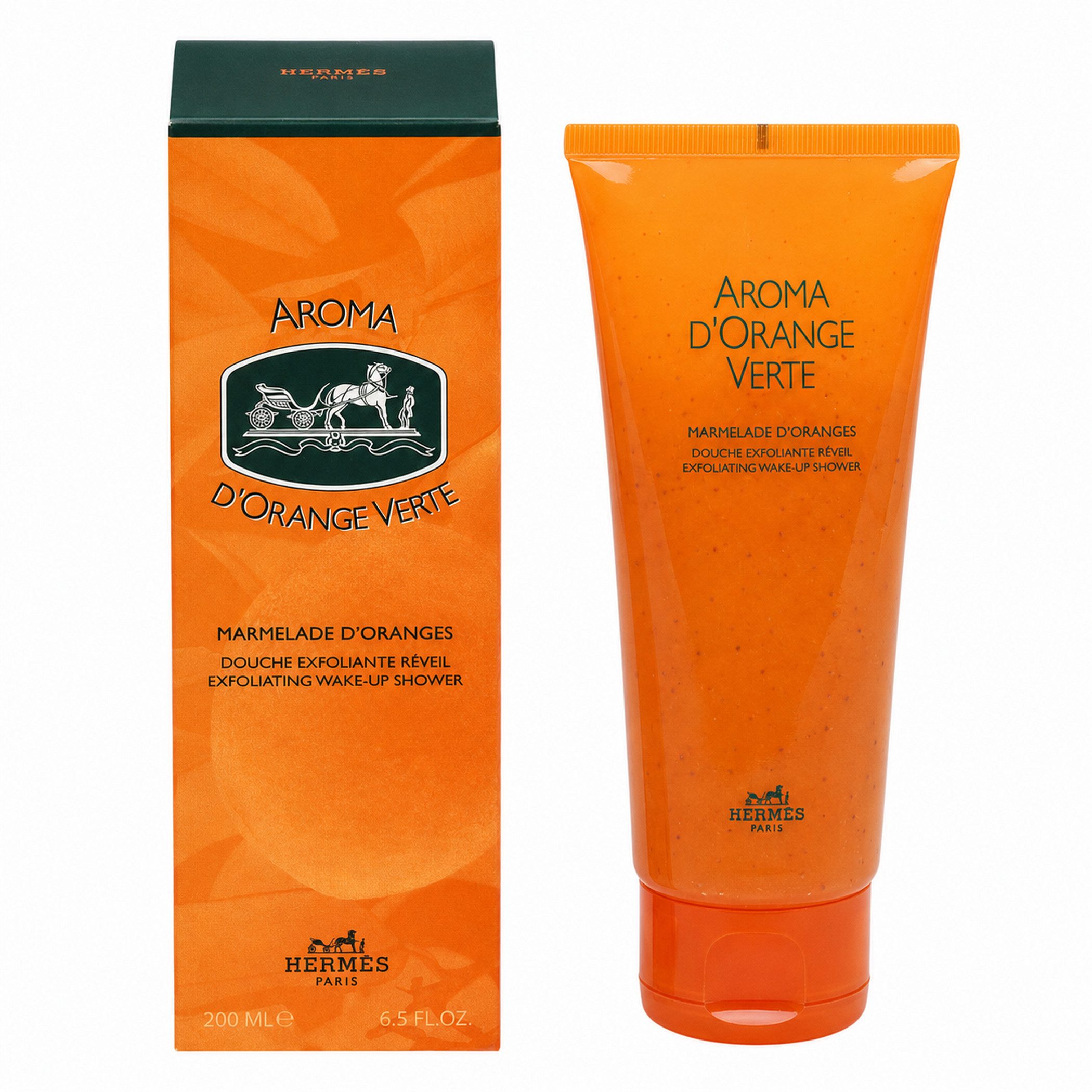 HERMÈS Duschpflege HERMES AROMA D‚ORANGE VERTE Marmelade shower exfoliante 200 ml