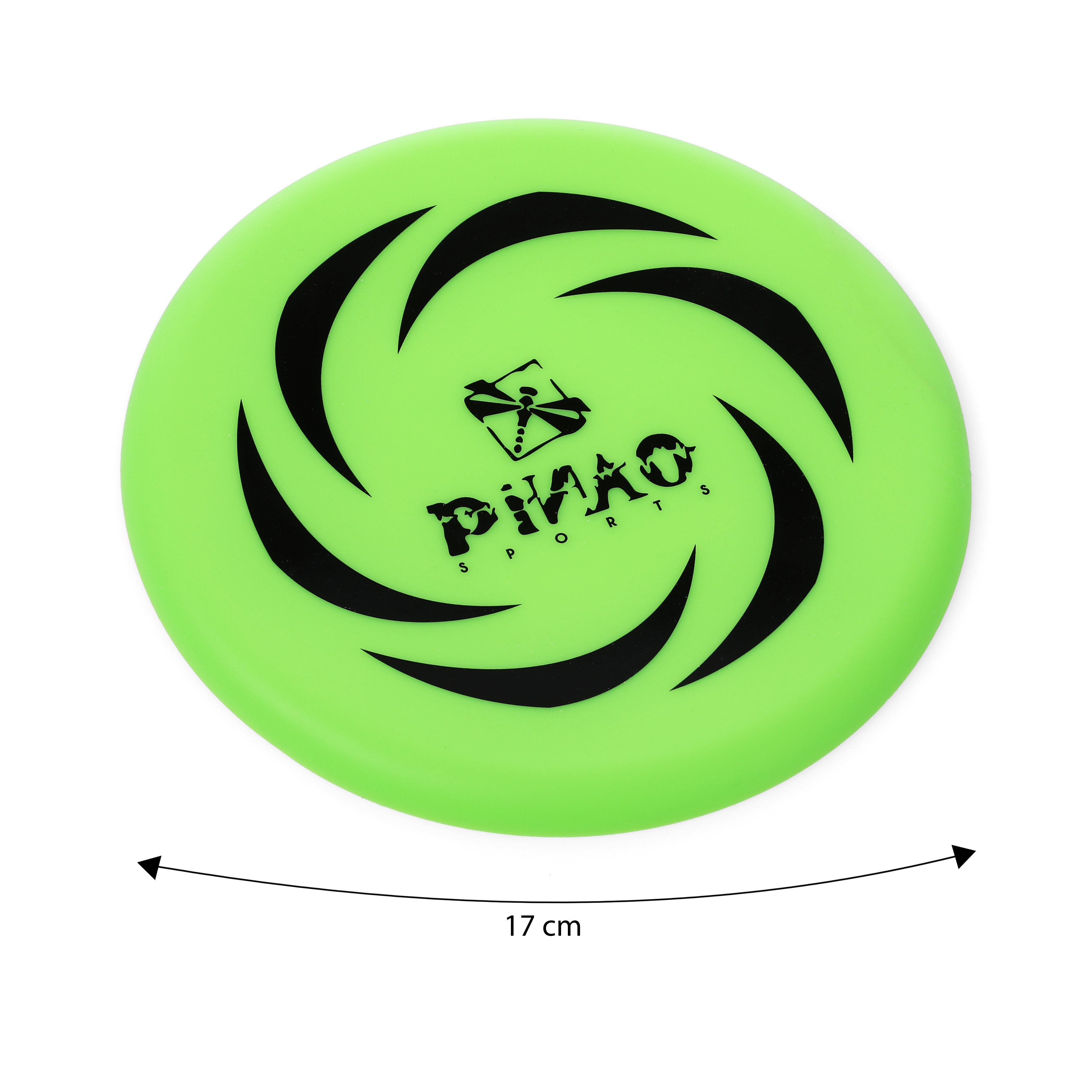 BLS GmbH Wurfscheibe Soft Frisbee aus Silikon, 17 cm, weich & flexibel für Outdoor (1-St)