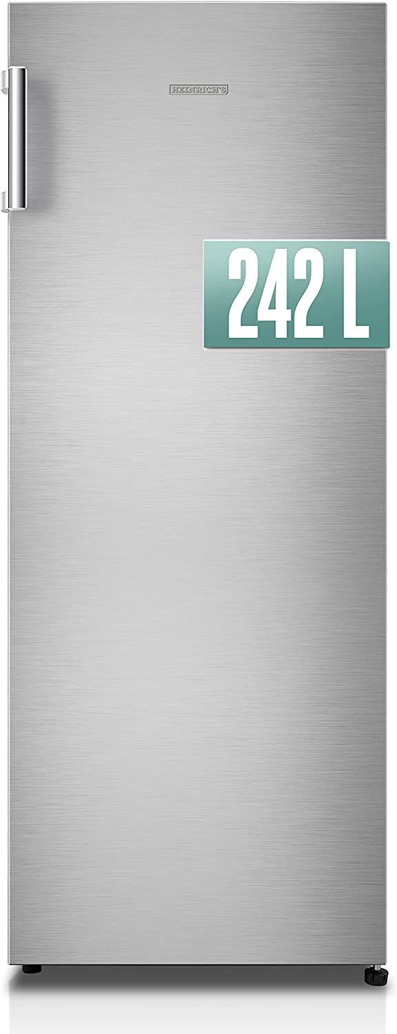 Heinrich´s Kühlschrank Vollraumkühlschrank HVK 3096, 143.4 cm hoch, 55 cm breit, freistehender Kühlschrank, 242 Liter