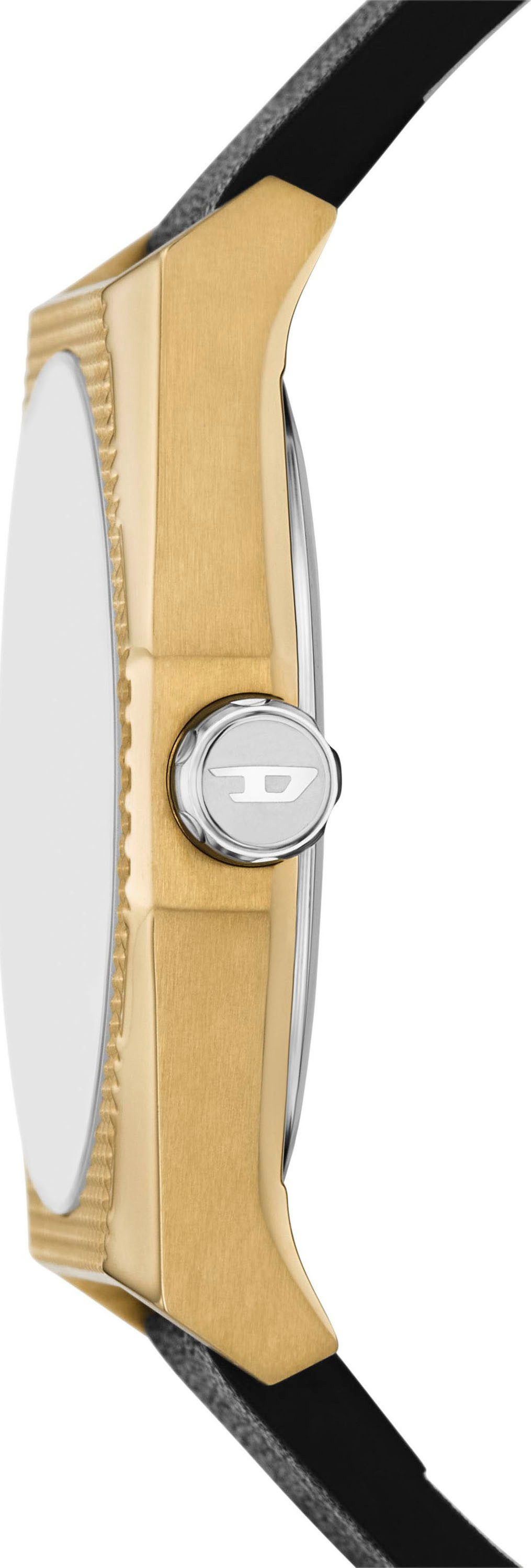 Diesel Quarzuhr SCRAPER DZ2219, Armbanduhr, Herrenuhr, Lederarmband, analog günstig online kaufen