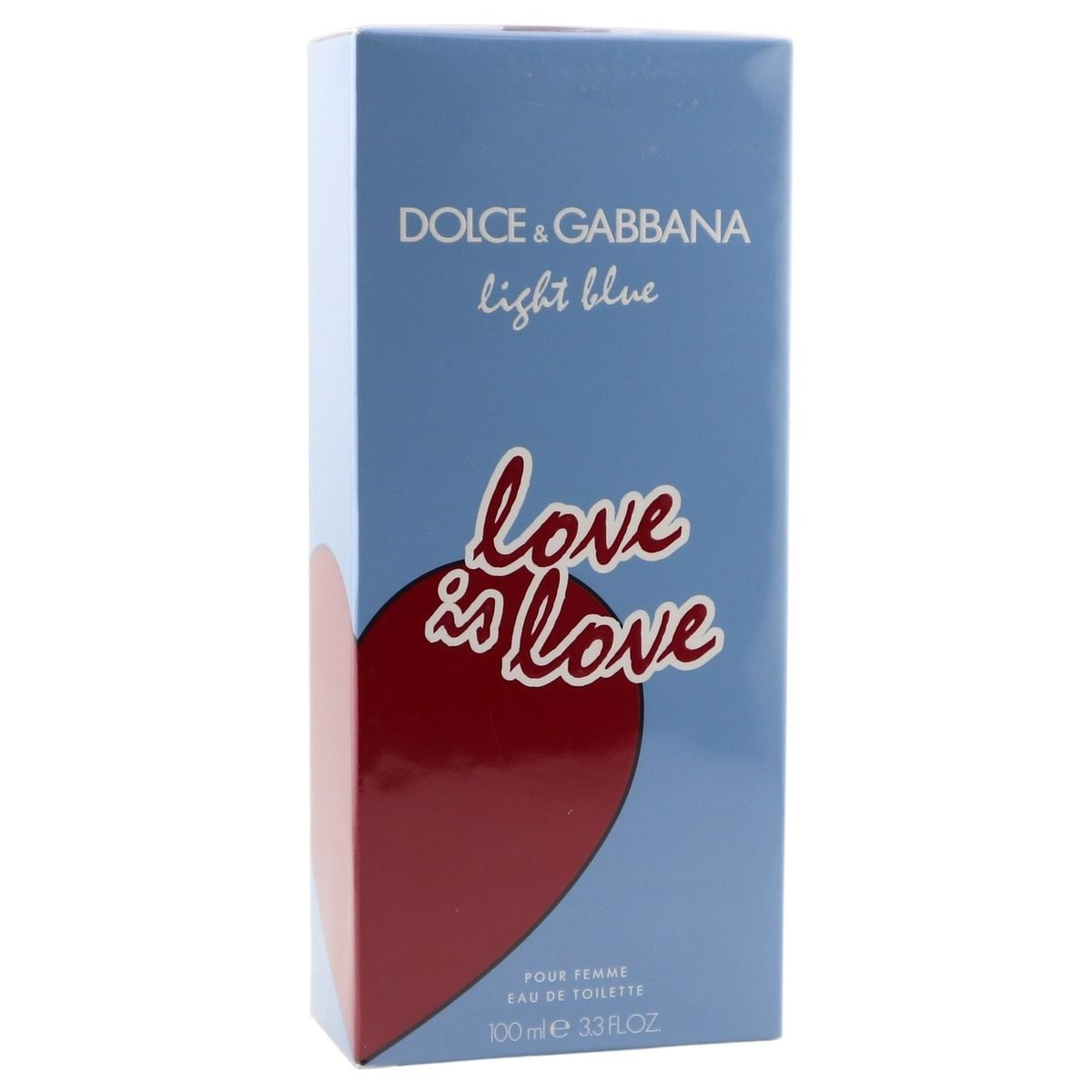 DOLCE & GABBANA Eau de Toilette Dolce & Gabbana Light Blue Love is Love Pour Femme EDT Spray 100 ml
