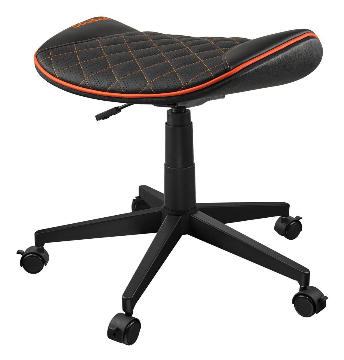 Cougar Stuhl Cougar CGR-CRO COUGAR Gaming-Hocker Crosser, Schwarz/Orange