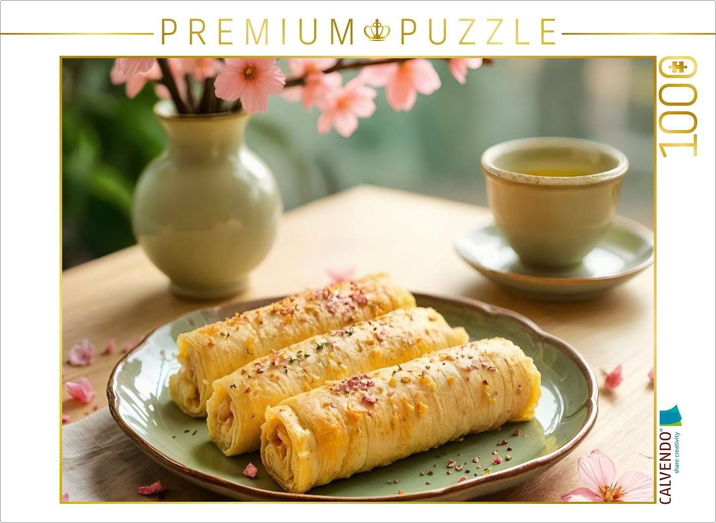 CALVENDO Puzzle CALVENDO Puzzle Tamagoyaki – Japanische Perfektion, 1000 Teile Lege-G, 1000 Puzzleteile