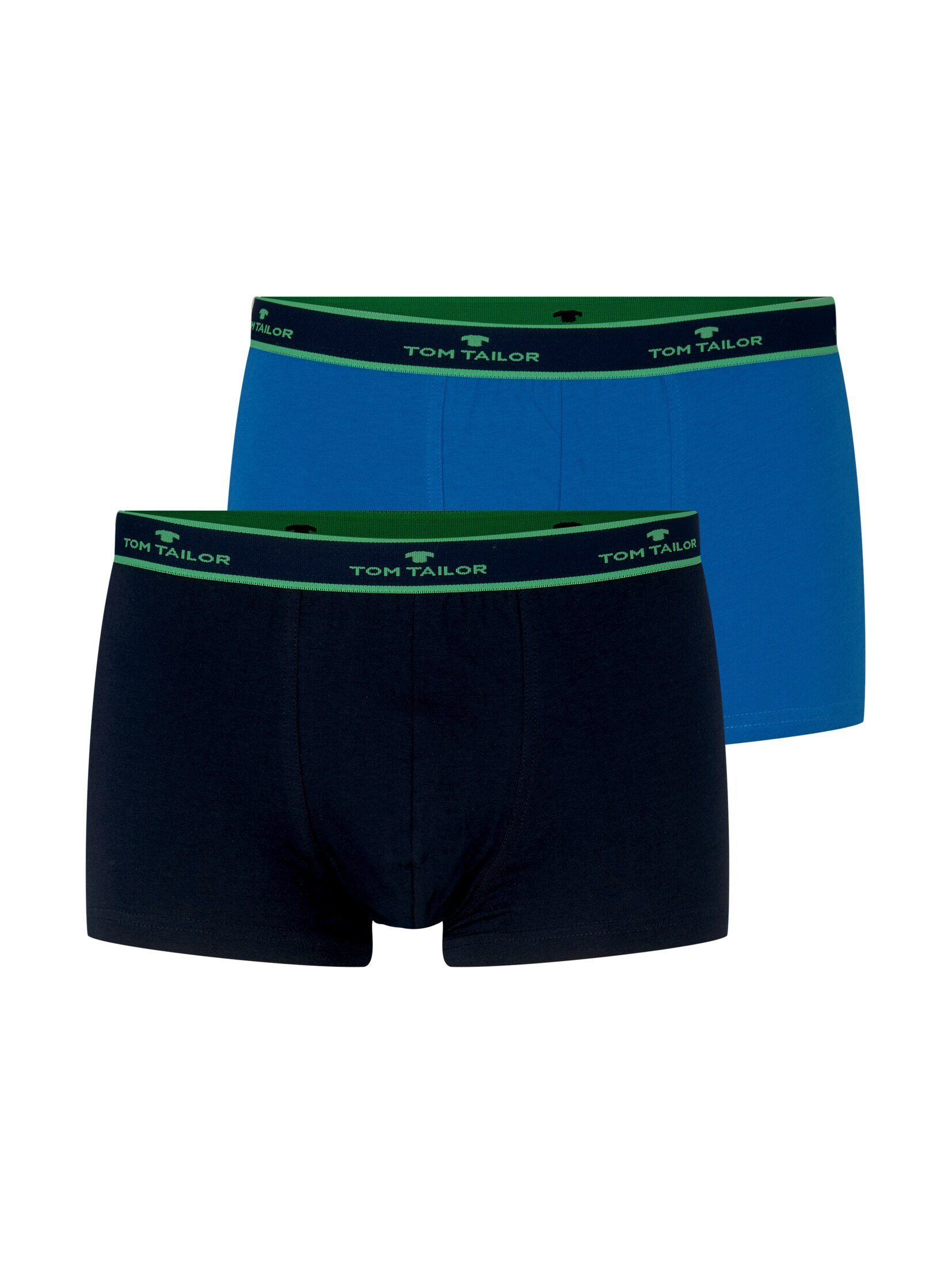 TOM Hip-Pants im Boxershorts blue Doppelpack (im Doppelpack) TAILOR uni