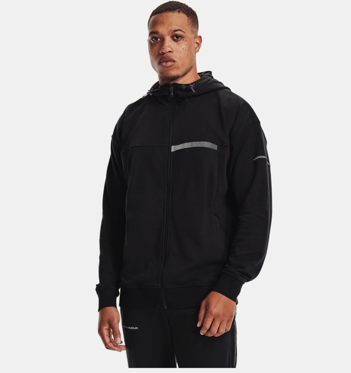 Under Armour® Kapuzensweatshirt UA RIVAL TERRY AMP FZ HD