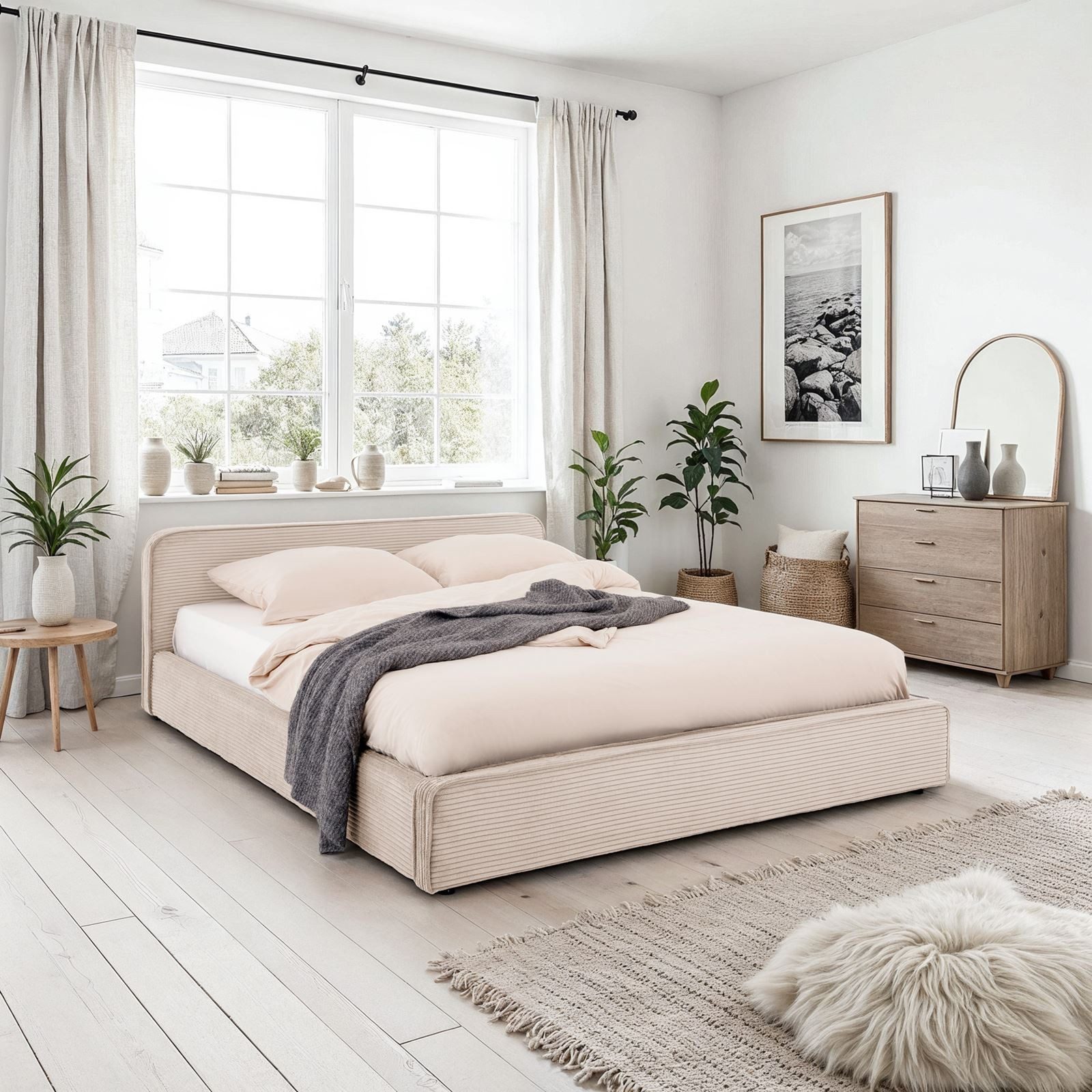 IDIMEX Polsterbett CURSIO, Doppelbett 140x200 cm günstig online kaufen