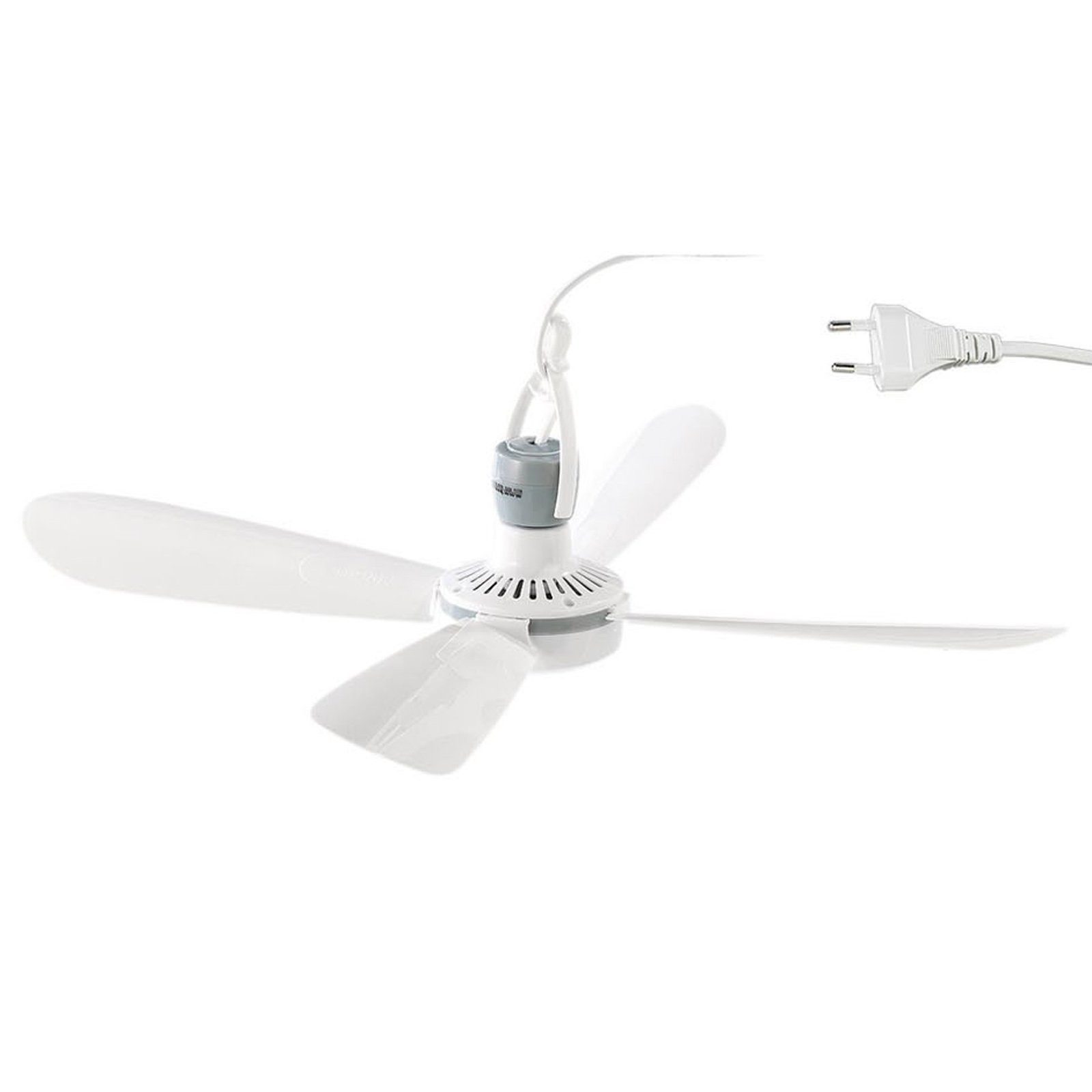 Mobiler Deckenventilator mit Reiseventilator 2x 5W cm für Camping Reise, Ø HAC24 V Decke Ventilator Aufhänger 43 230