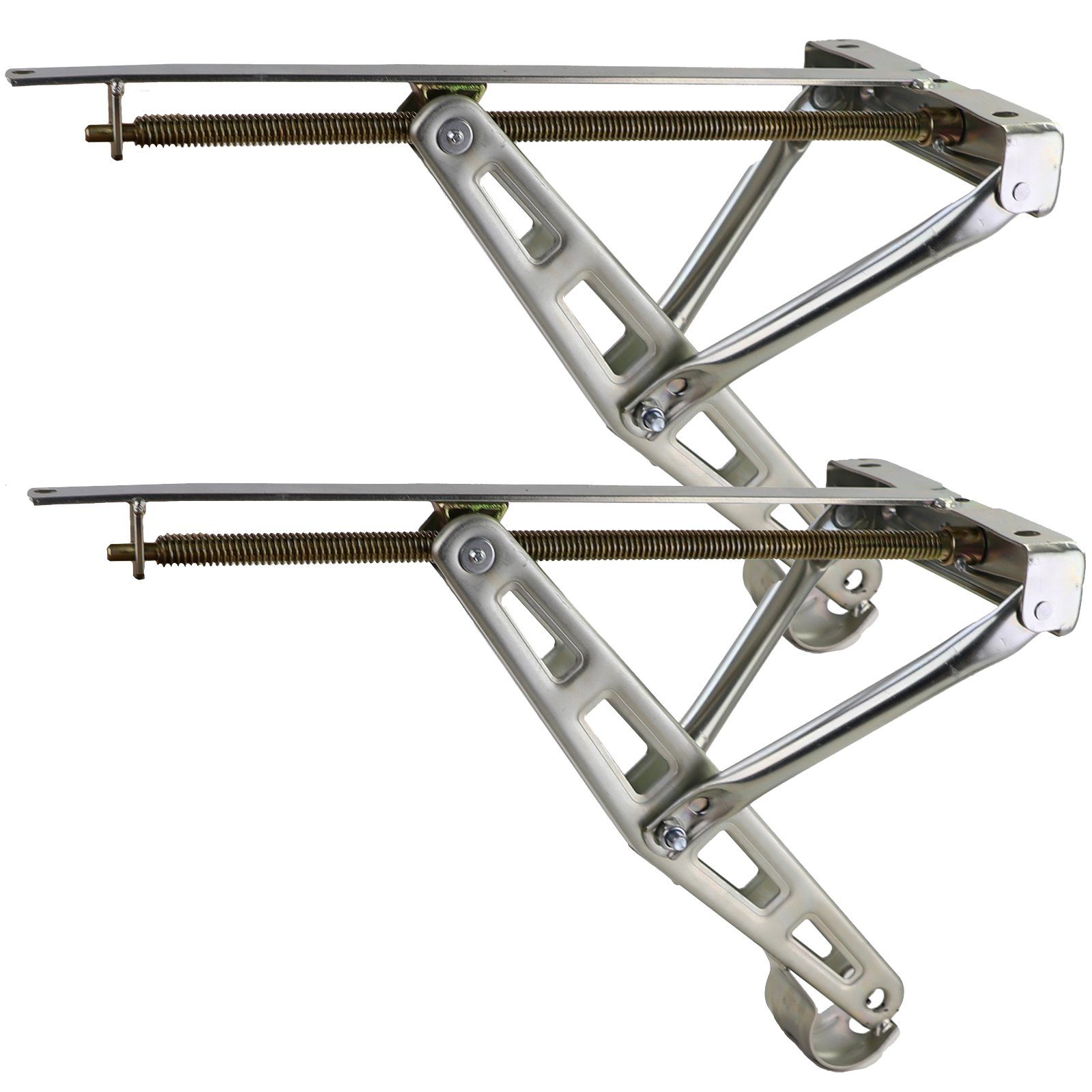PKW-Anhänger 2x Wohnwagenstütze Ausdrehstütze Kurbelstütze 500kg bis 580mm