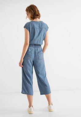 STREET ONE Overall Loose Fit Jumpsuit in Lyocel