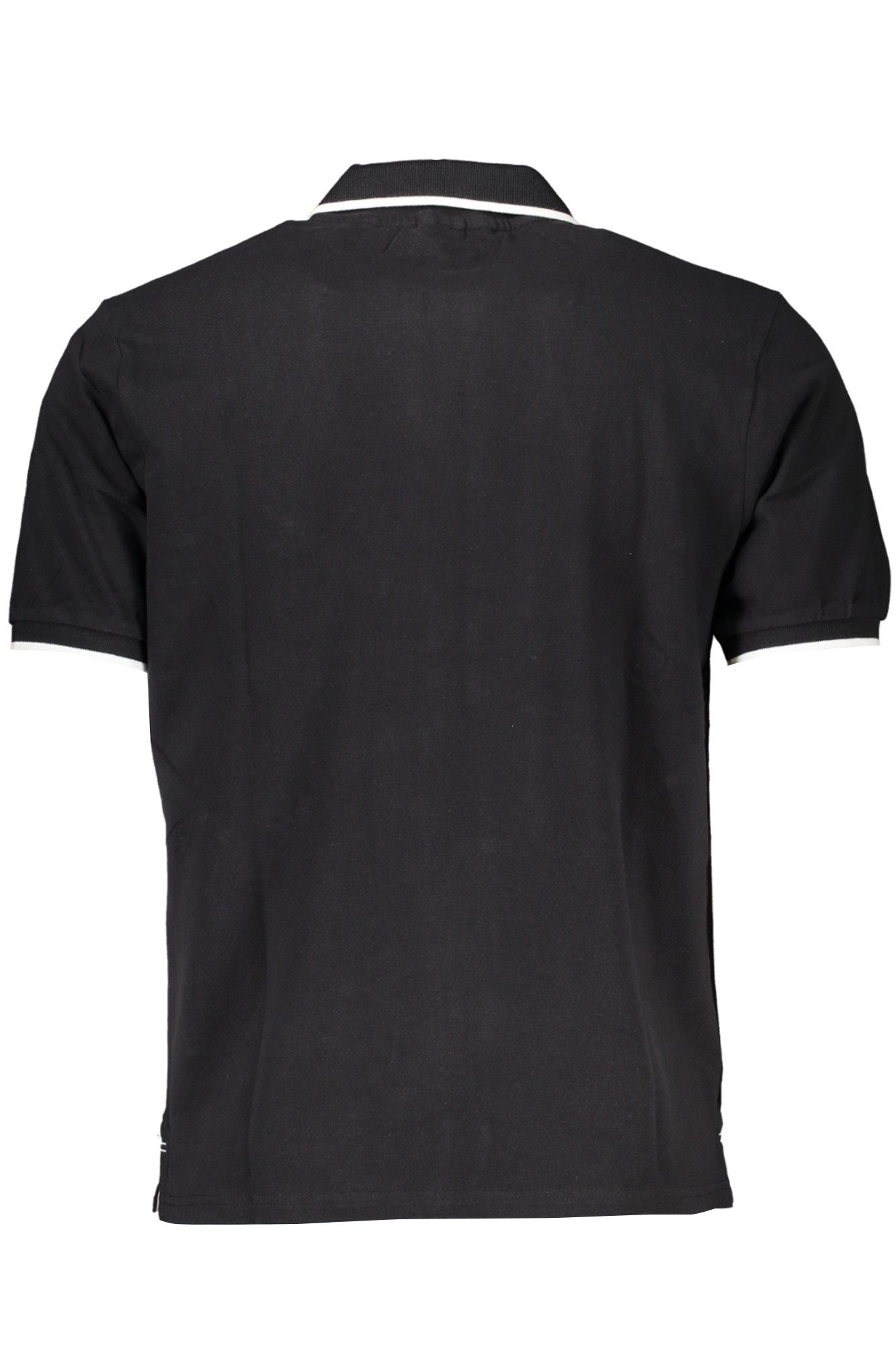 North Sails Poloshirt Schwarzes Herren-Kurzarm-Poloshirt mit
